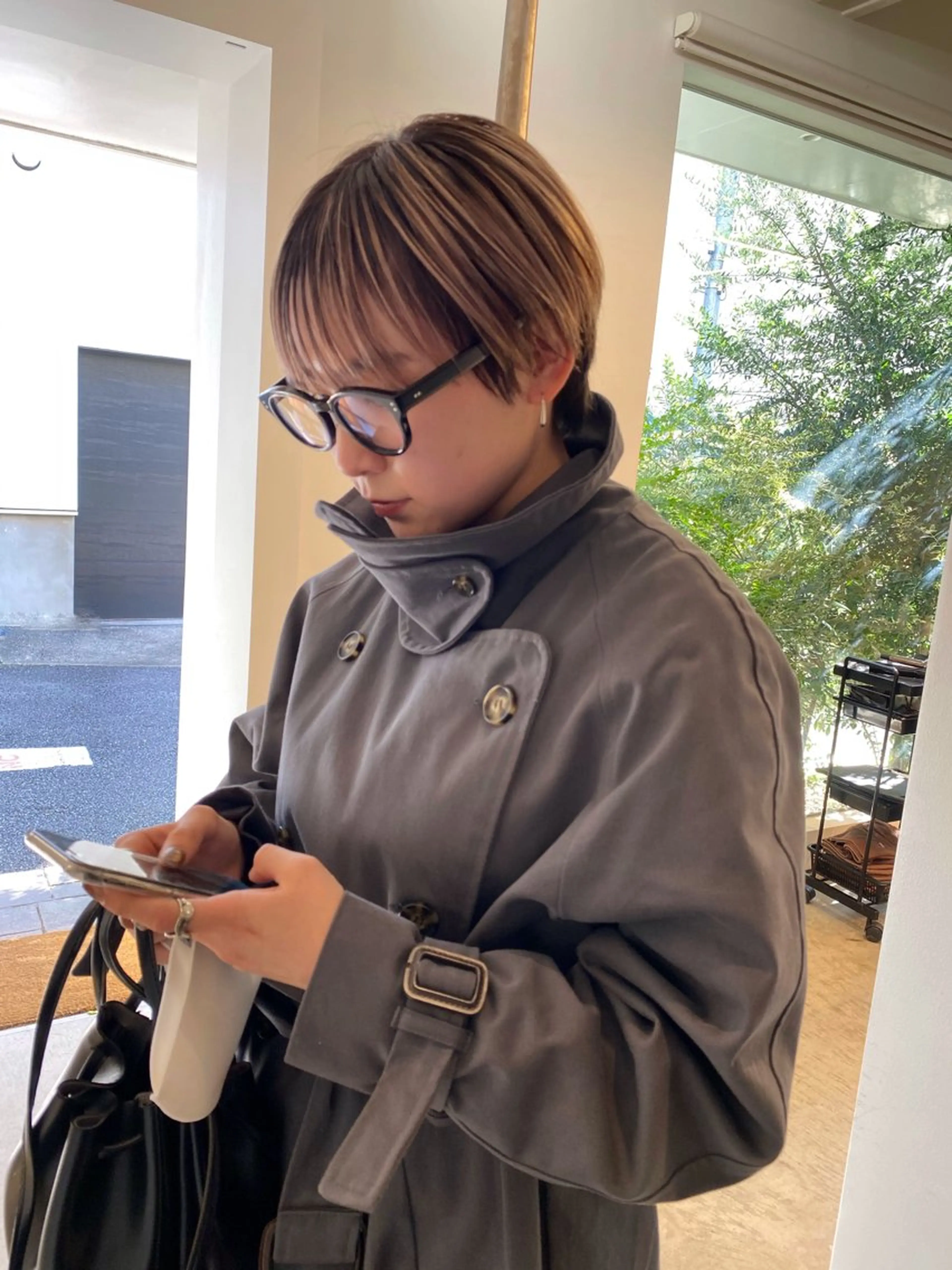 ショート wixy mimi所属・ボブ/透明感カラー 🌿栄🌿kouneのヘアスタイル