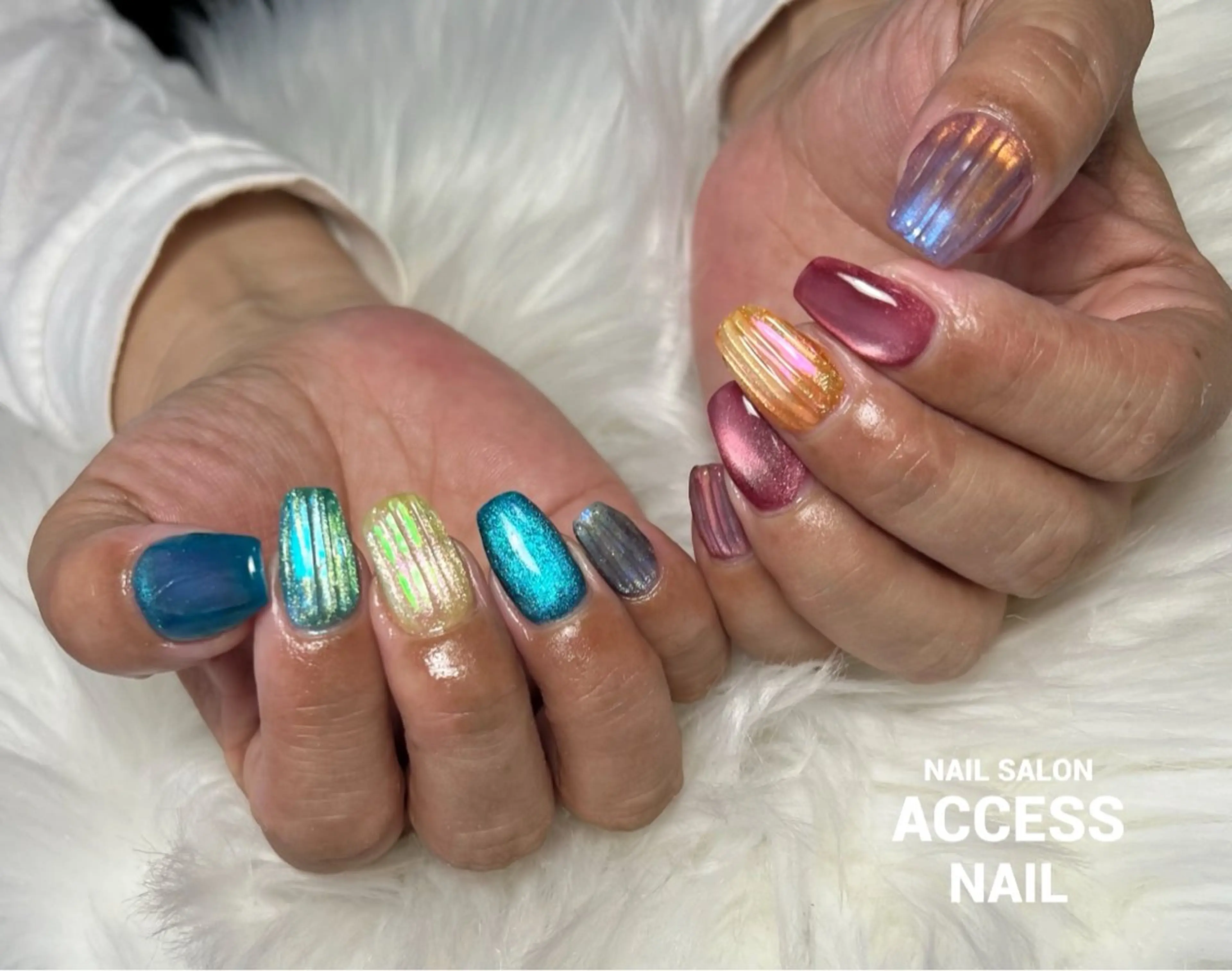 ネイル access nailのネイルデザイン