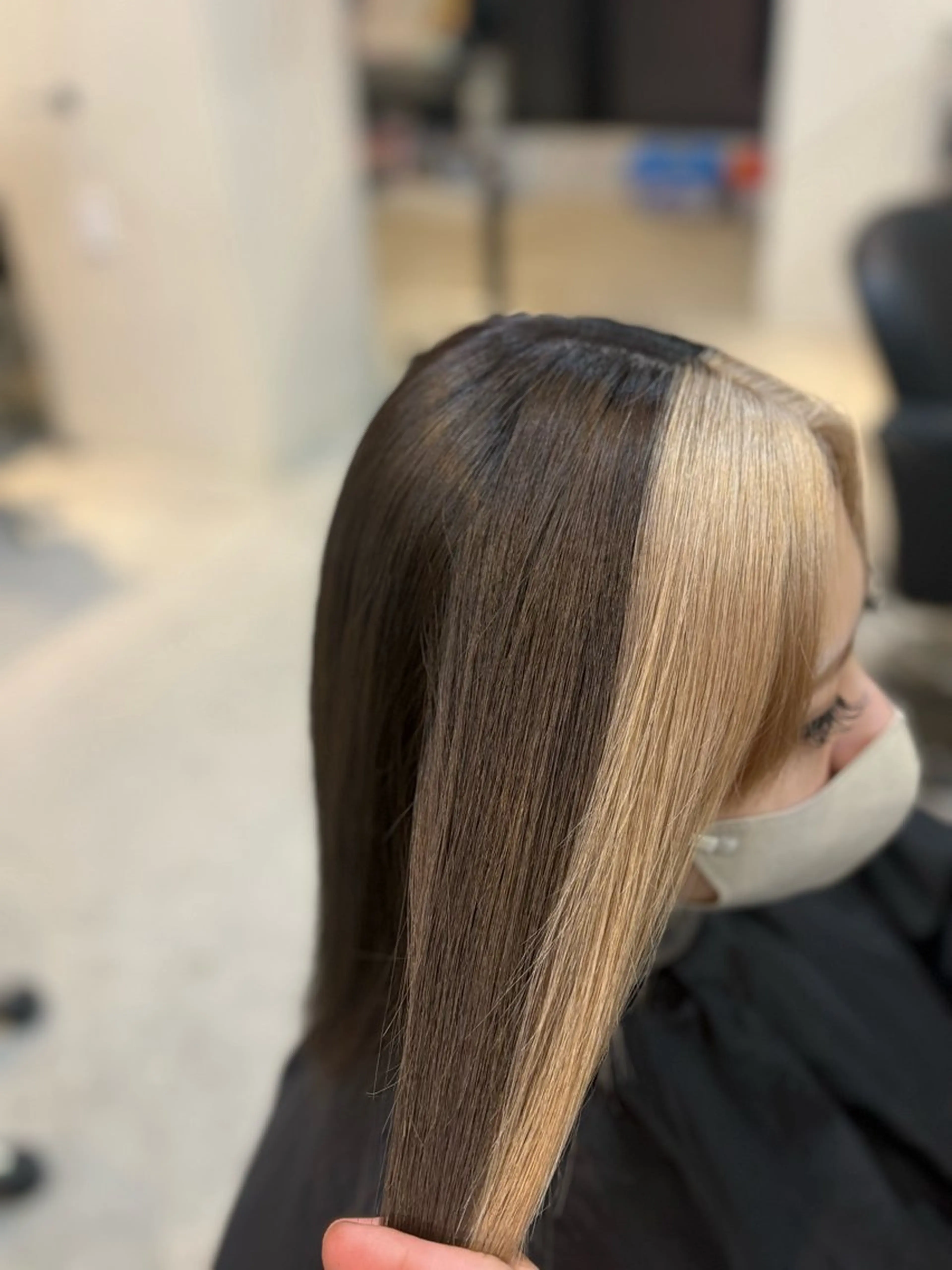 カラー ヘアカラー 東 凱斗のヘアスタイル