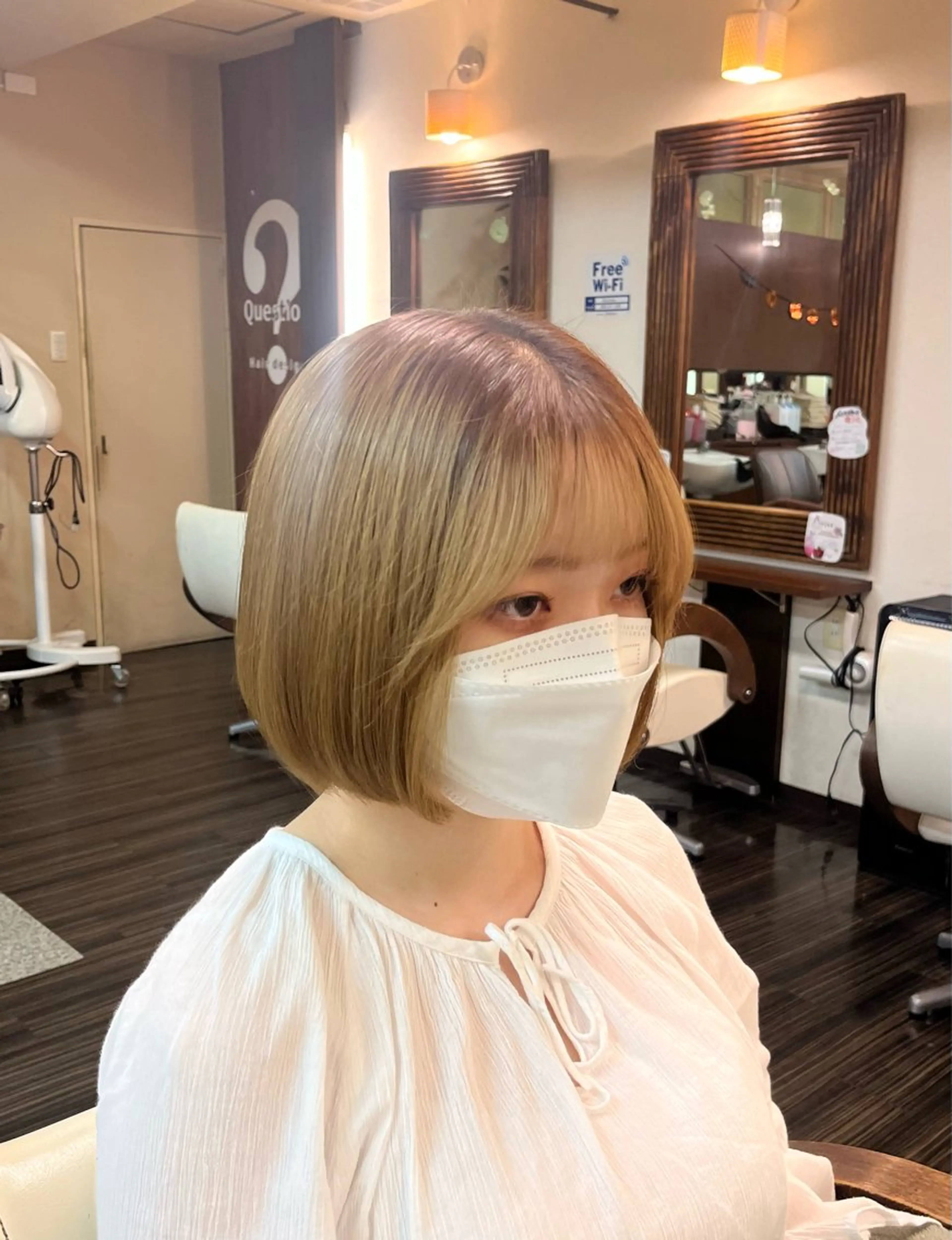 ショート カット トリートメント 💎森 ハリス誠一💎のヘアスタイル