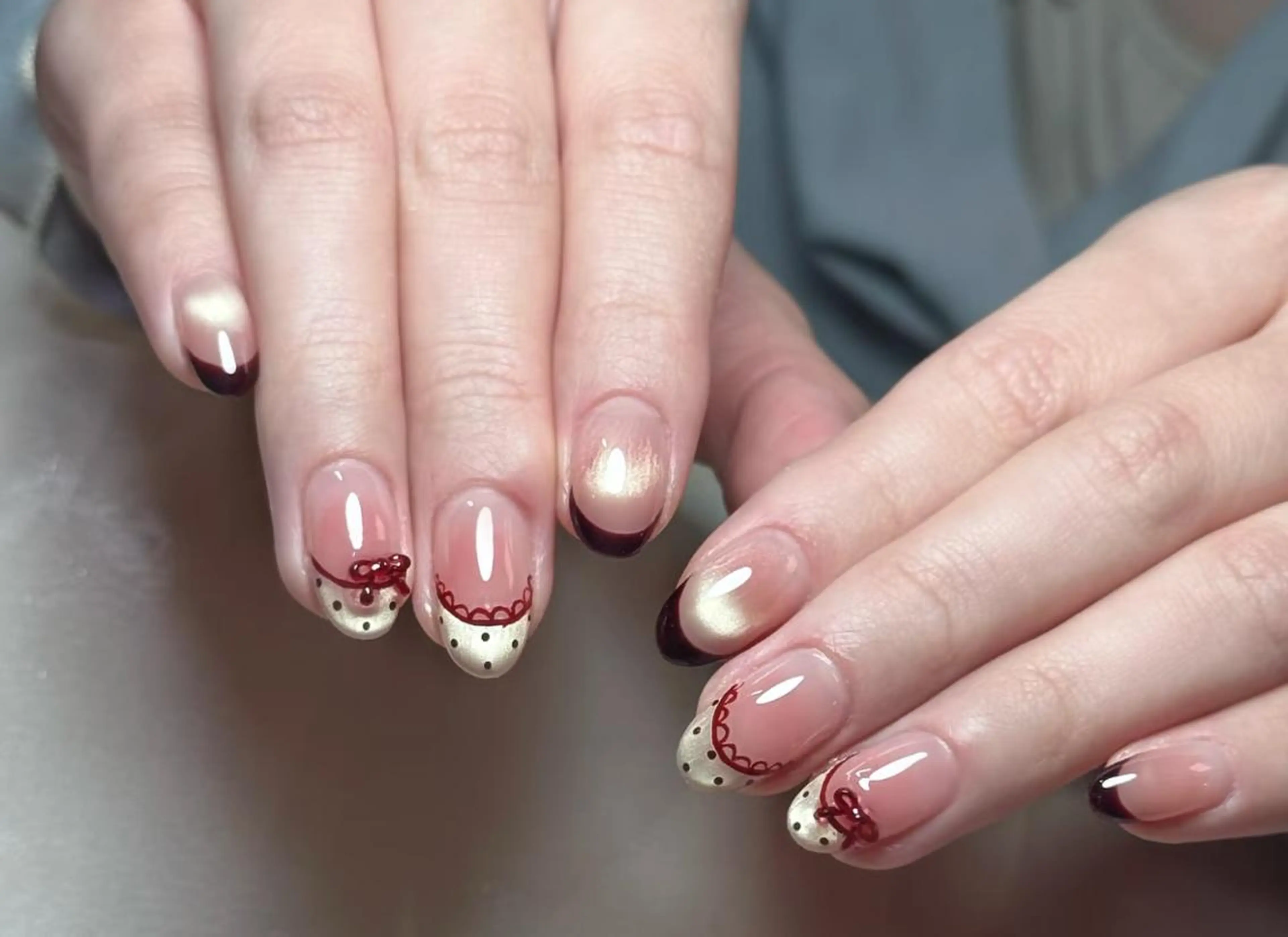 ネイル ハンドネイル 🎀 KiKi_nailのネイルデザイン