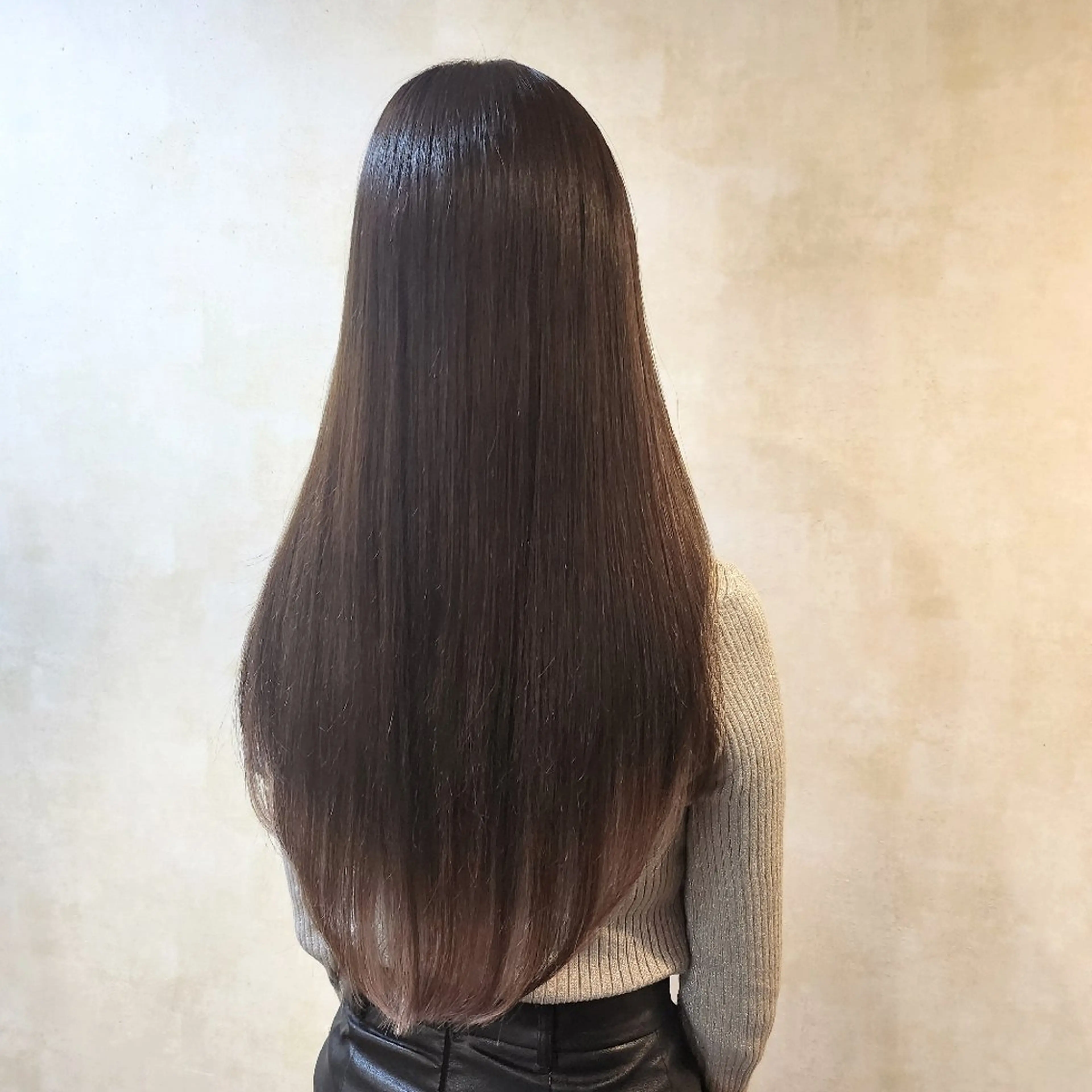 ヘアアレンジ ロング シールエクステ エクステ ロング カット エクステ 田井中 悠紀のヘアスタイル