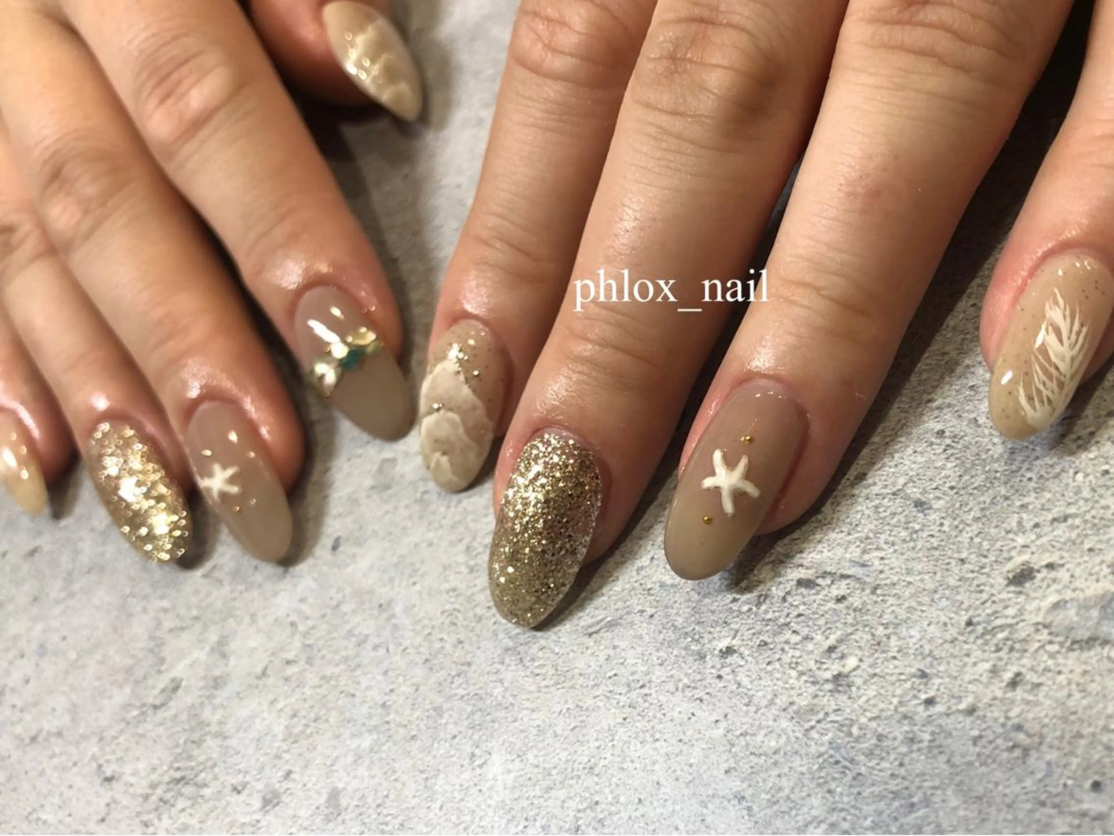 ネイル s/w ＿shokoのネイルデザイン