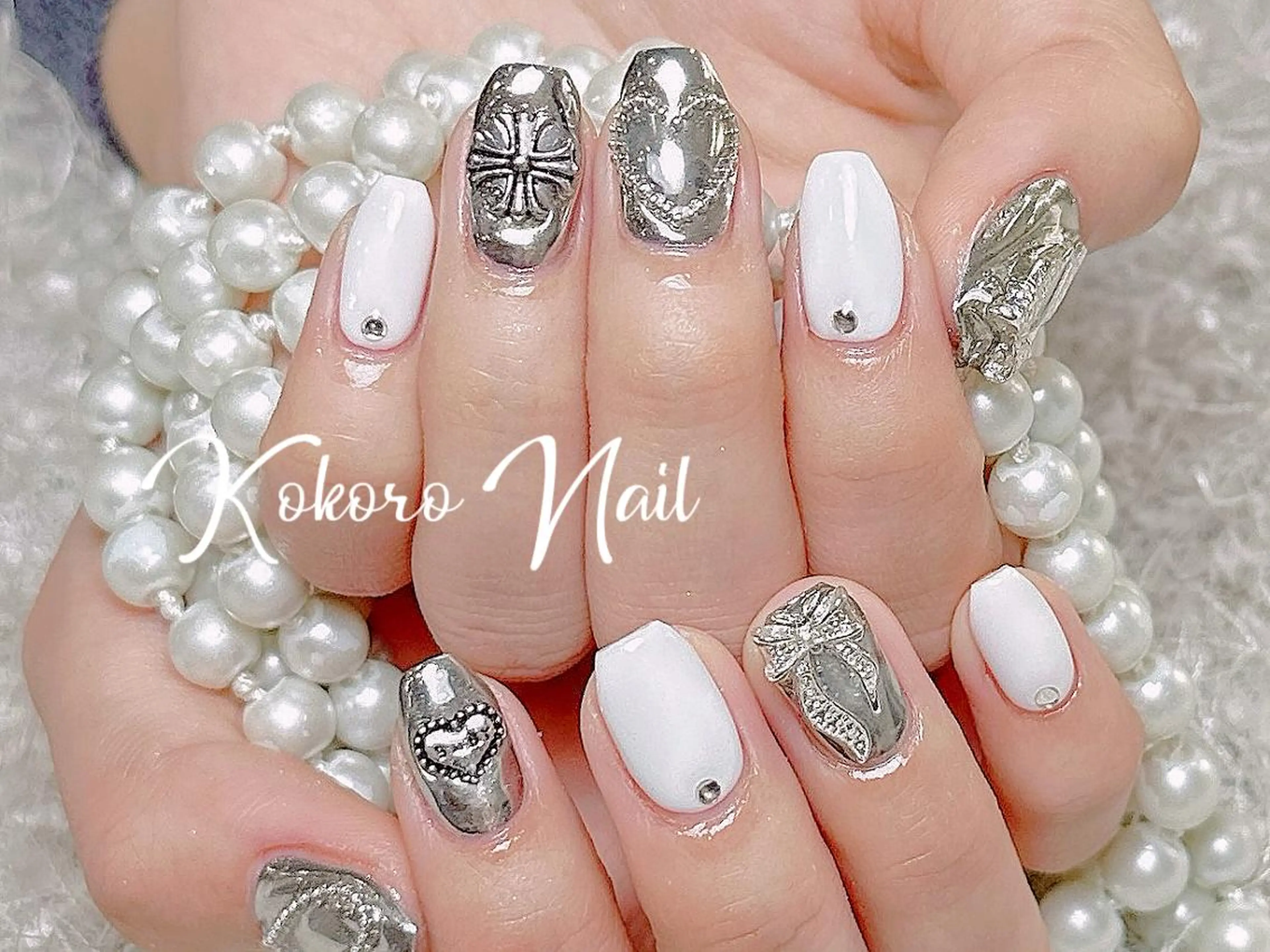 ネイル ハンドネイル 💗NA.YUKI NAIL💗のネイルデザイン