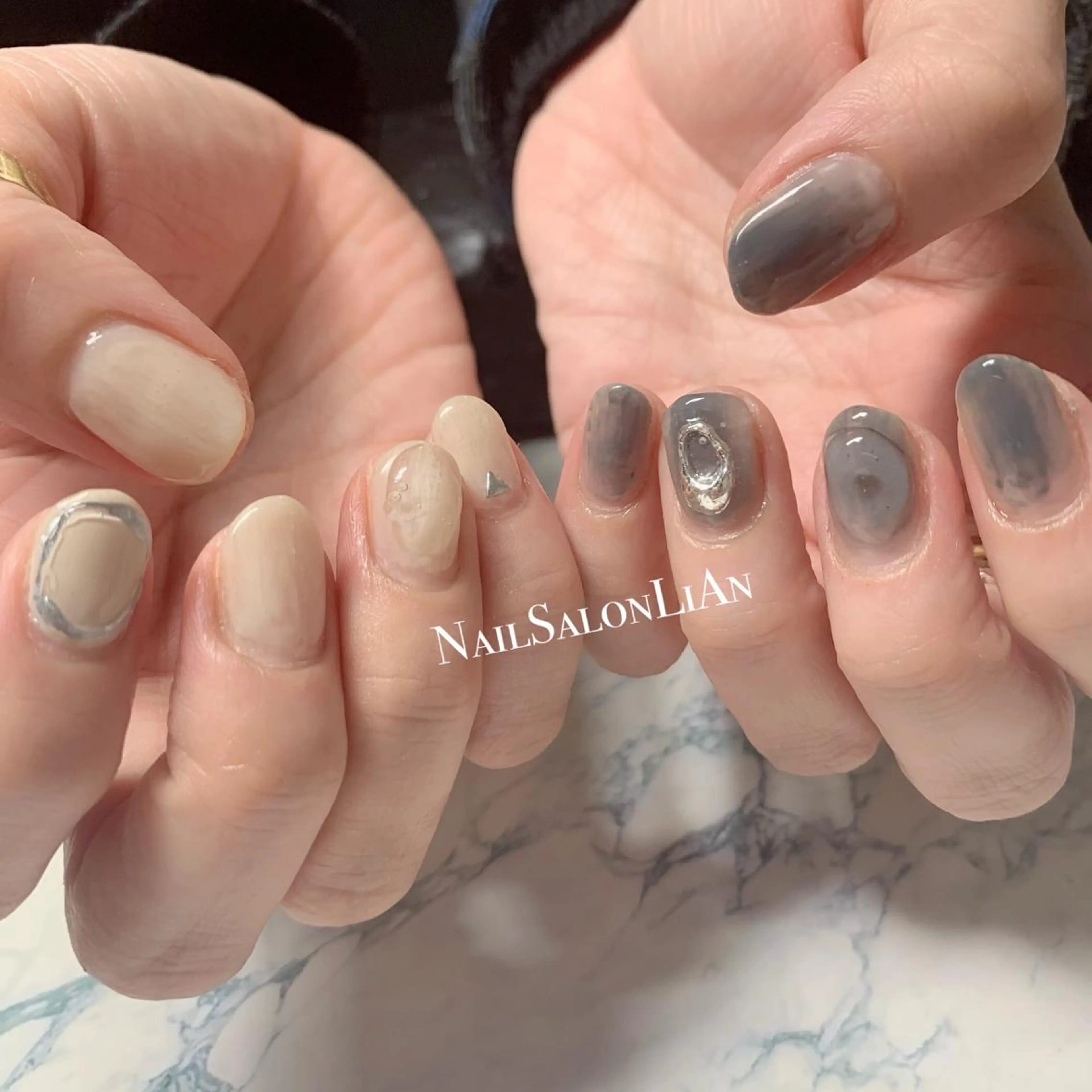 ネイル ハンドネイル NailSalon LiAnのネイルデザイン