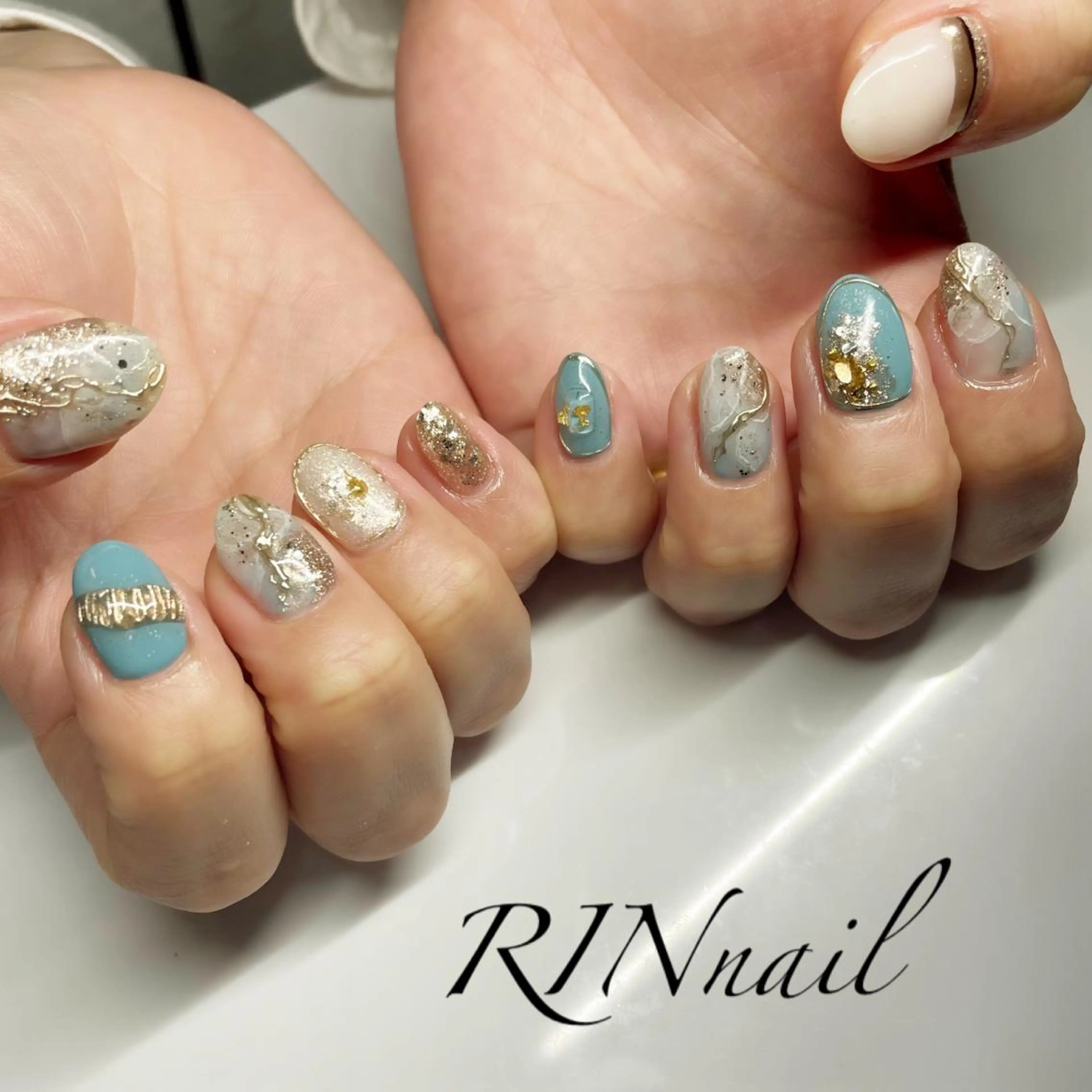 ネイル ハンドネイル ハンドケア RIN HOMEnailのネイルデザイン