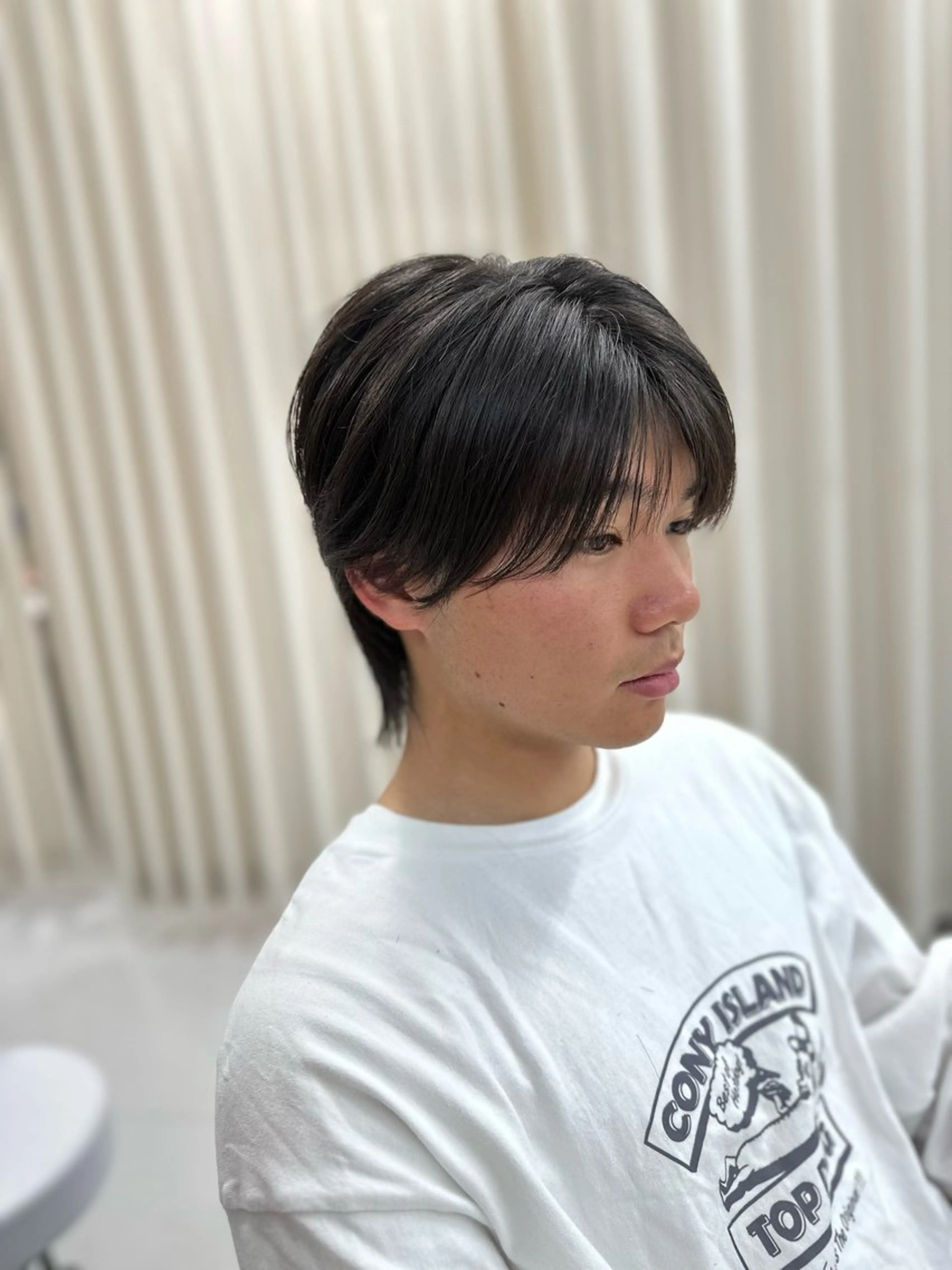 ミディアム カラー パーマ ヘアアレンジ メンズ キッズ ulu-ウル所属・北川 大輔のヘアスタイル