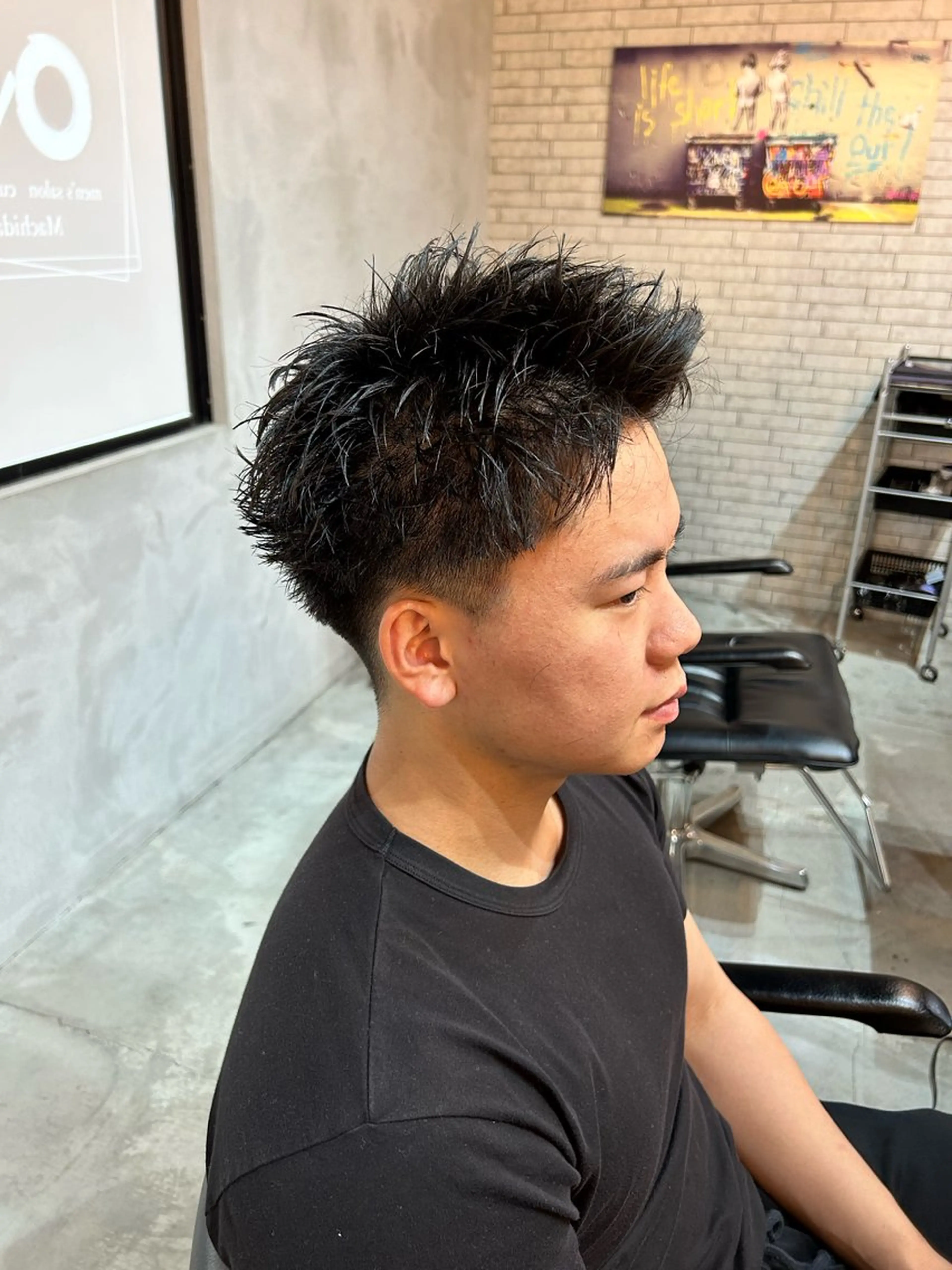 ショート メンズ カット メンズ特化/ショート /ツイスパ/結希のヘアスタイル