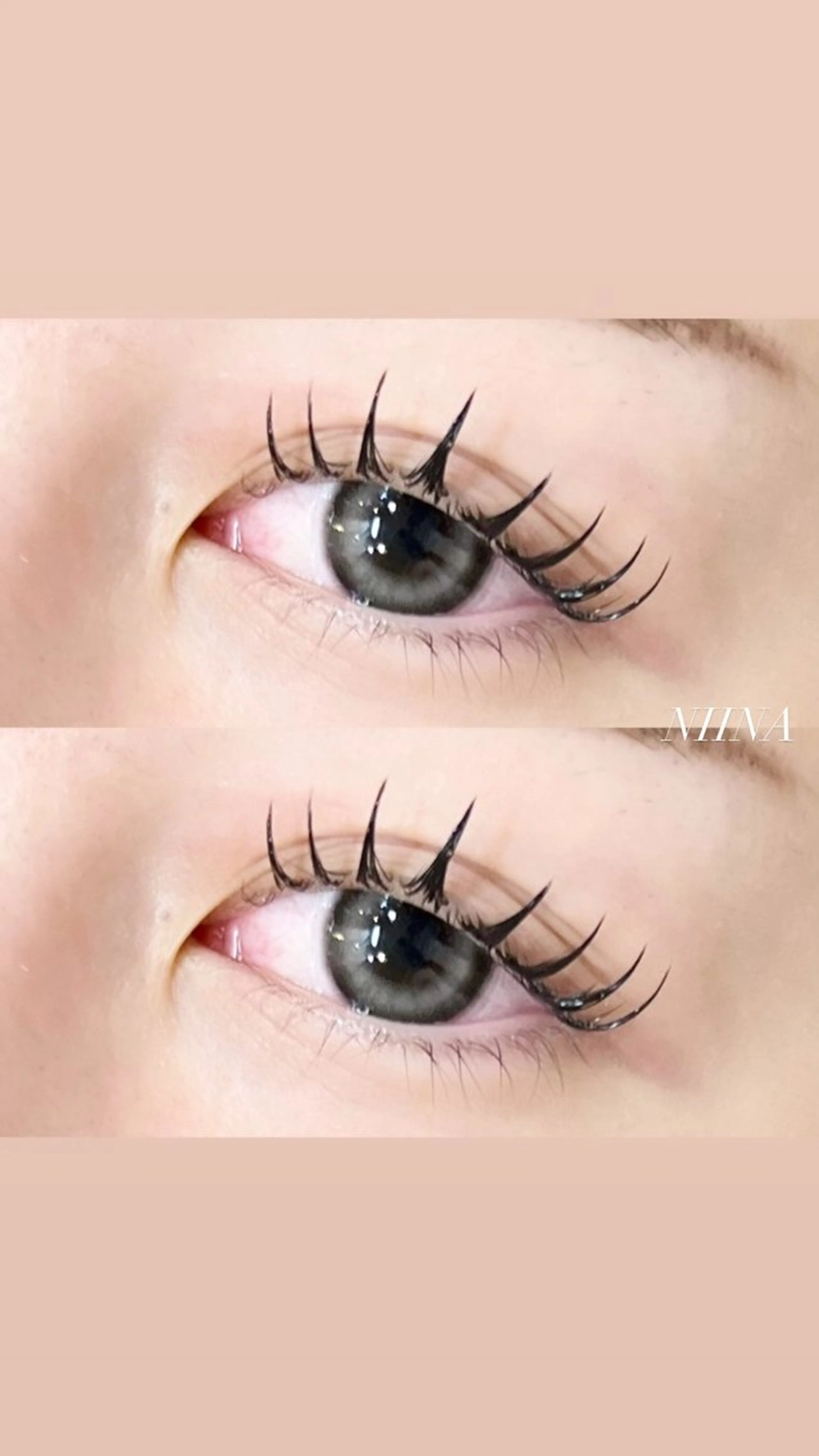 マツエク・マツパ NIINA ☪️のマツエク・マツパデザイン