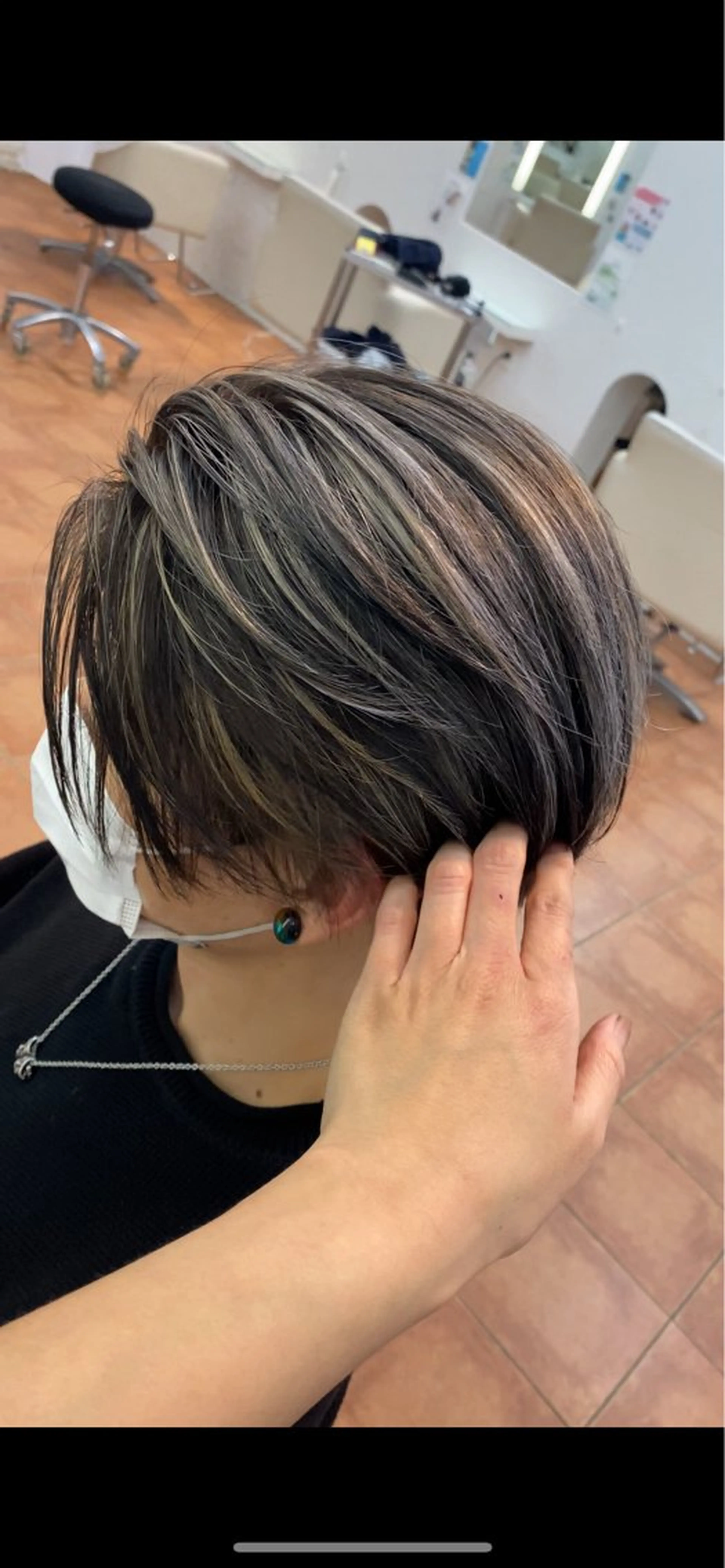 ショート カラー メンズ JEWIL SHIBUYAのヘアスタイル