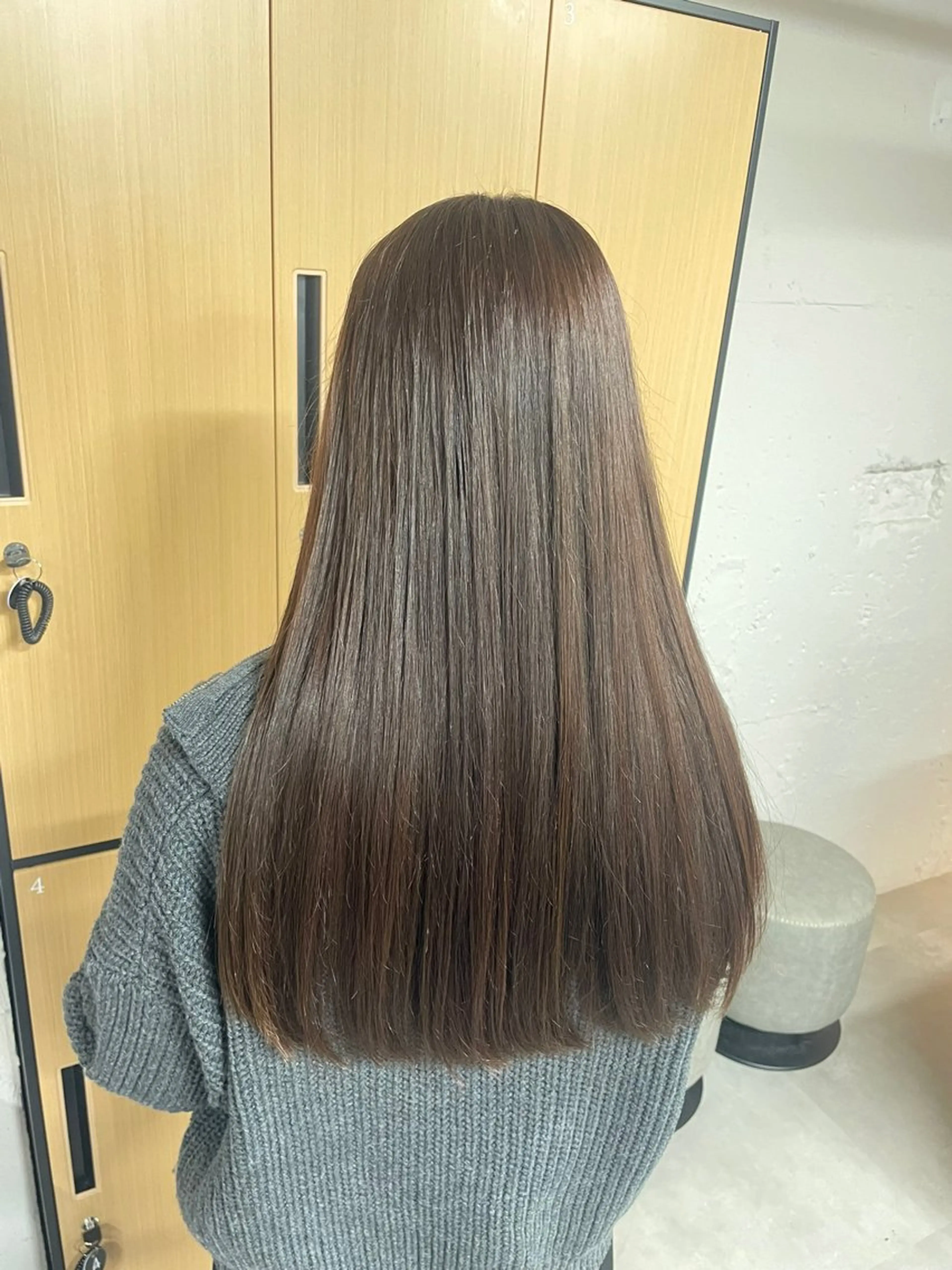 ロング ヘアカラー トリートメント tokute 中野真咲🐺のヘアスタイル