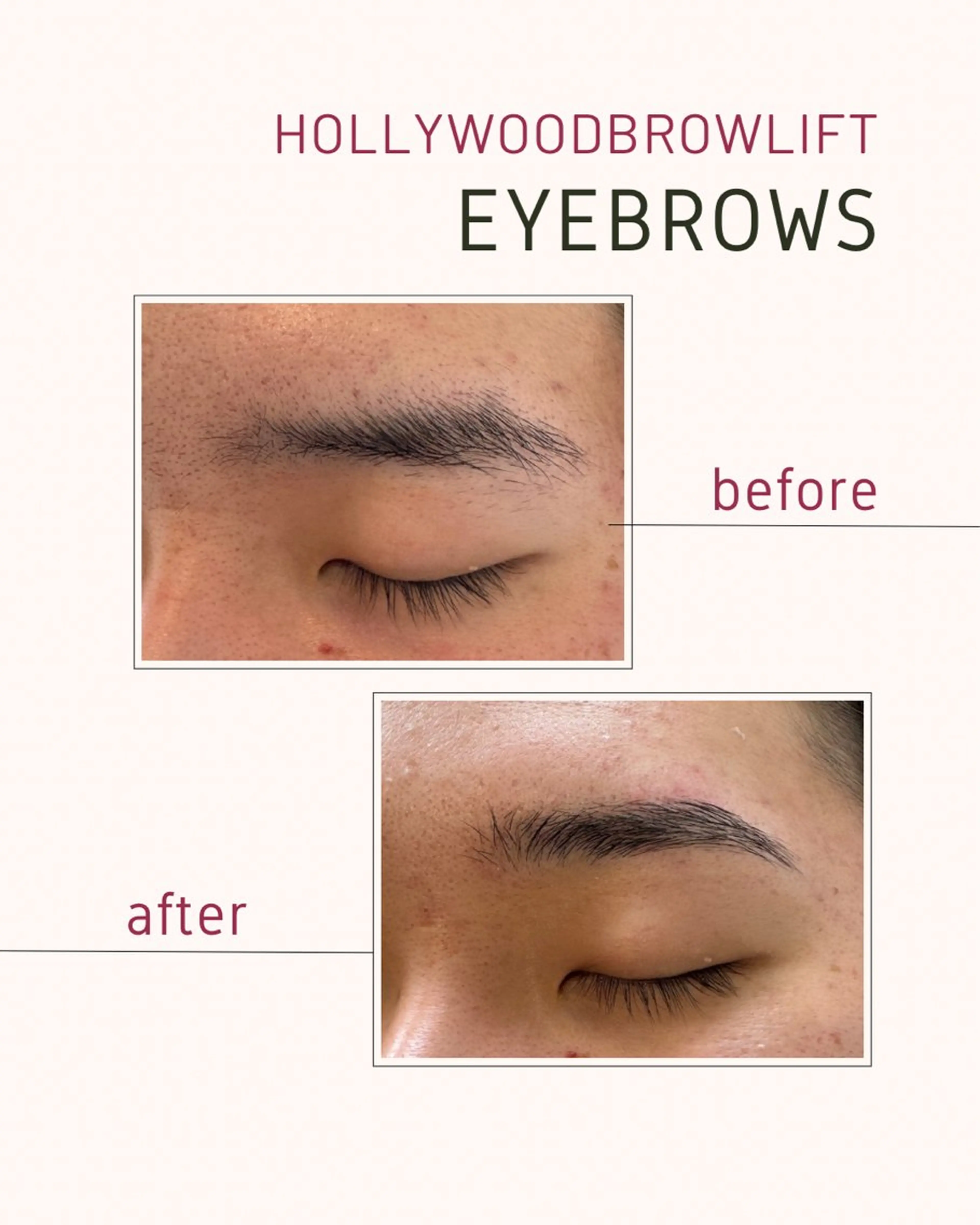 メンズ アイブロウ ハリウッドブロウリフト e'clat所属・e'clat u.のエステ・リラクイメージ