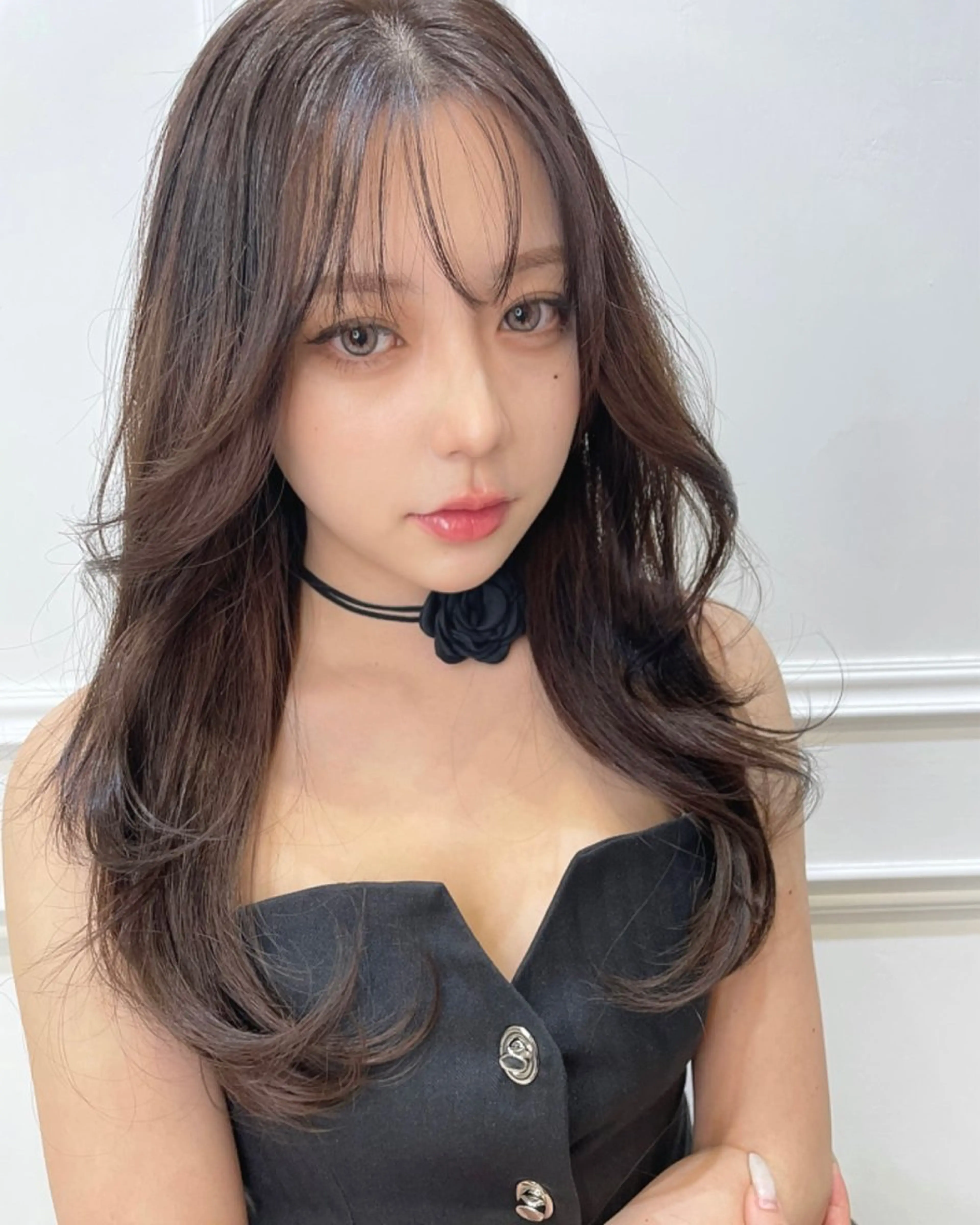 ロング チダアキフミ Ash大森のヘアスタイル