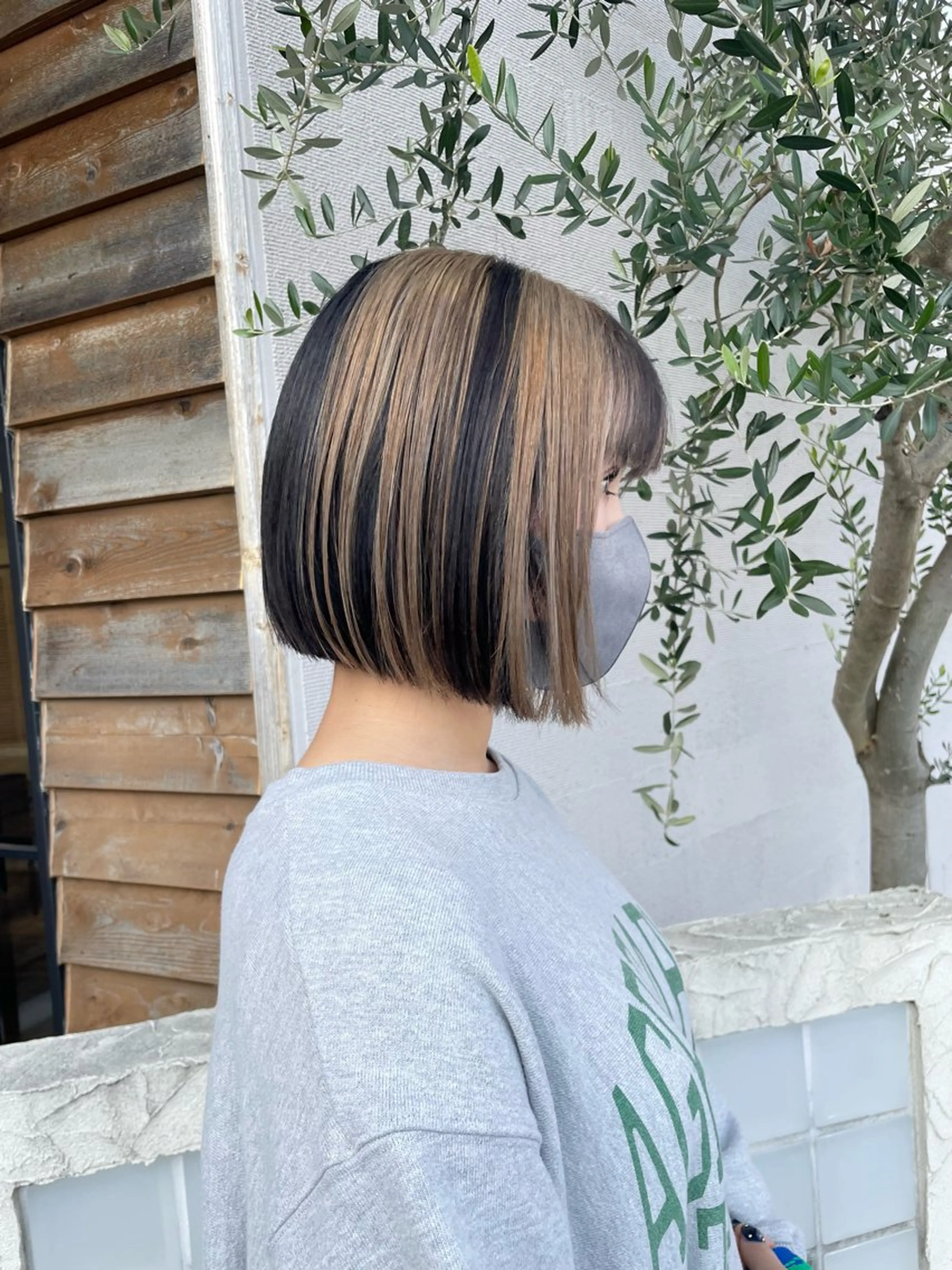 ミディアム カット ヘアカラー トリートメント CEEK /NO.4所属・梶原 真帆のヘアスタイル