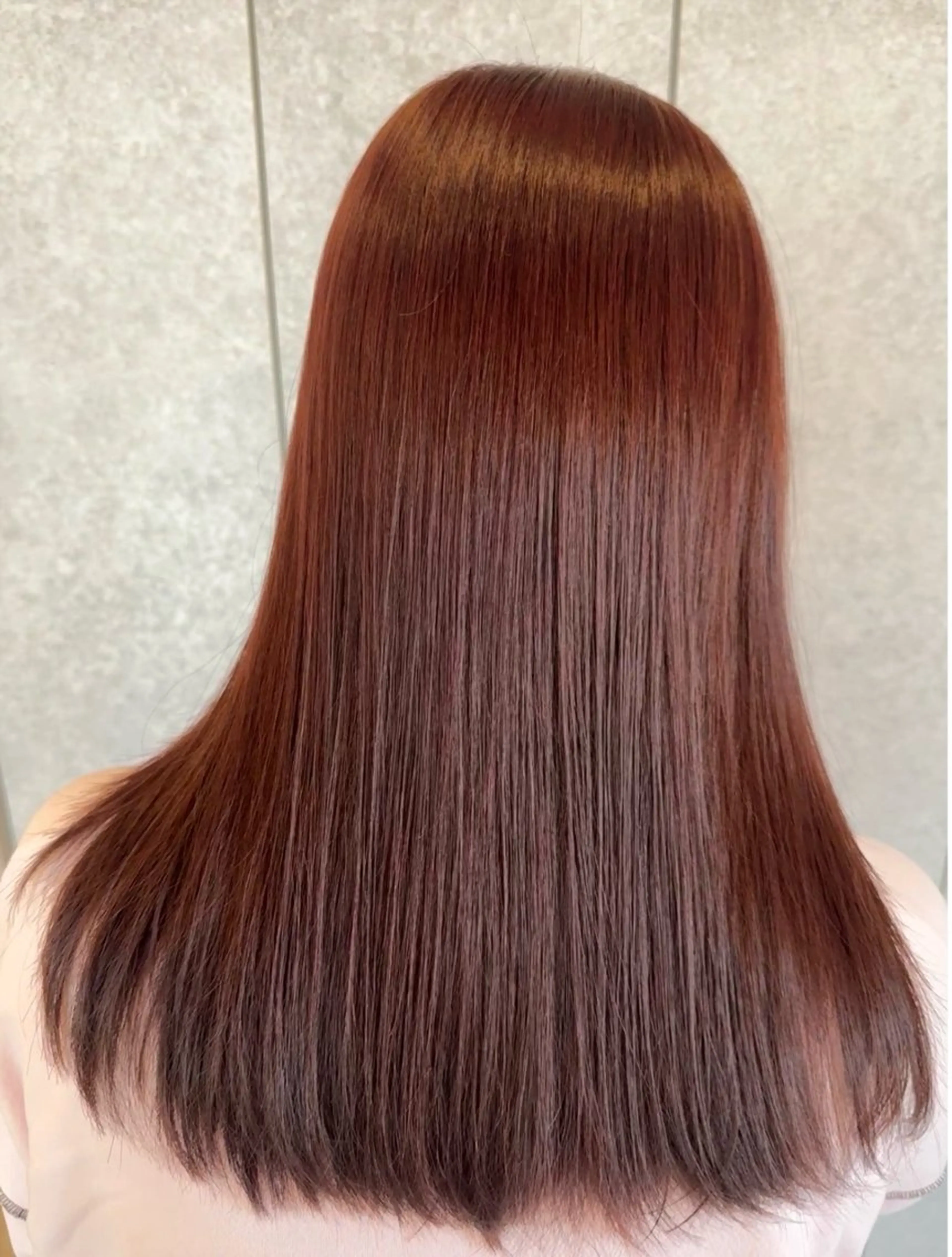 セミロング カラー runa|color 🩰straightのヘアスタイル