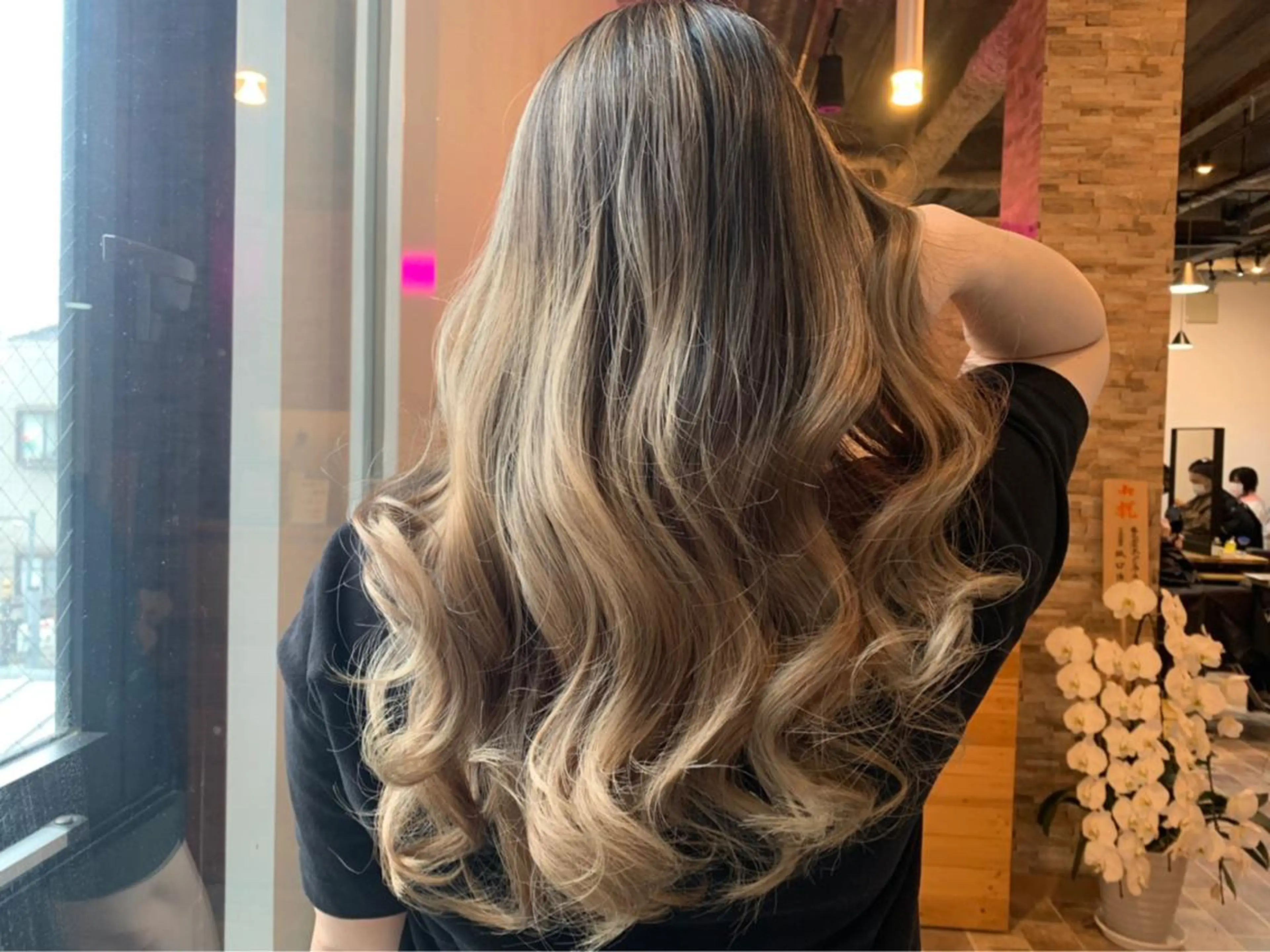 カラー カラー#ブリーチ⭐️ STAR☆RIVERのヘアスタイル