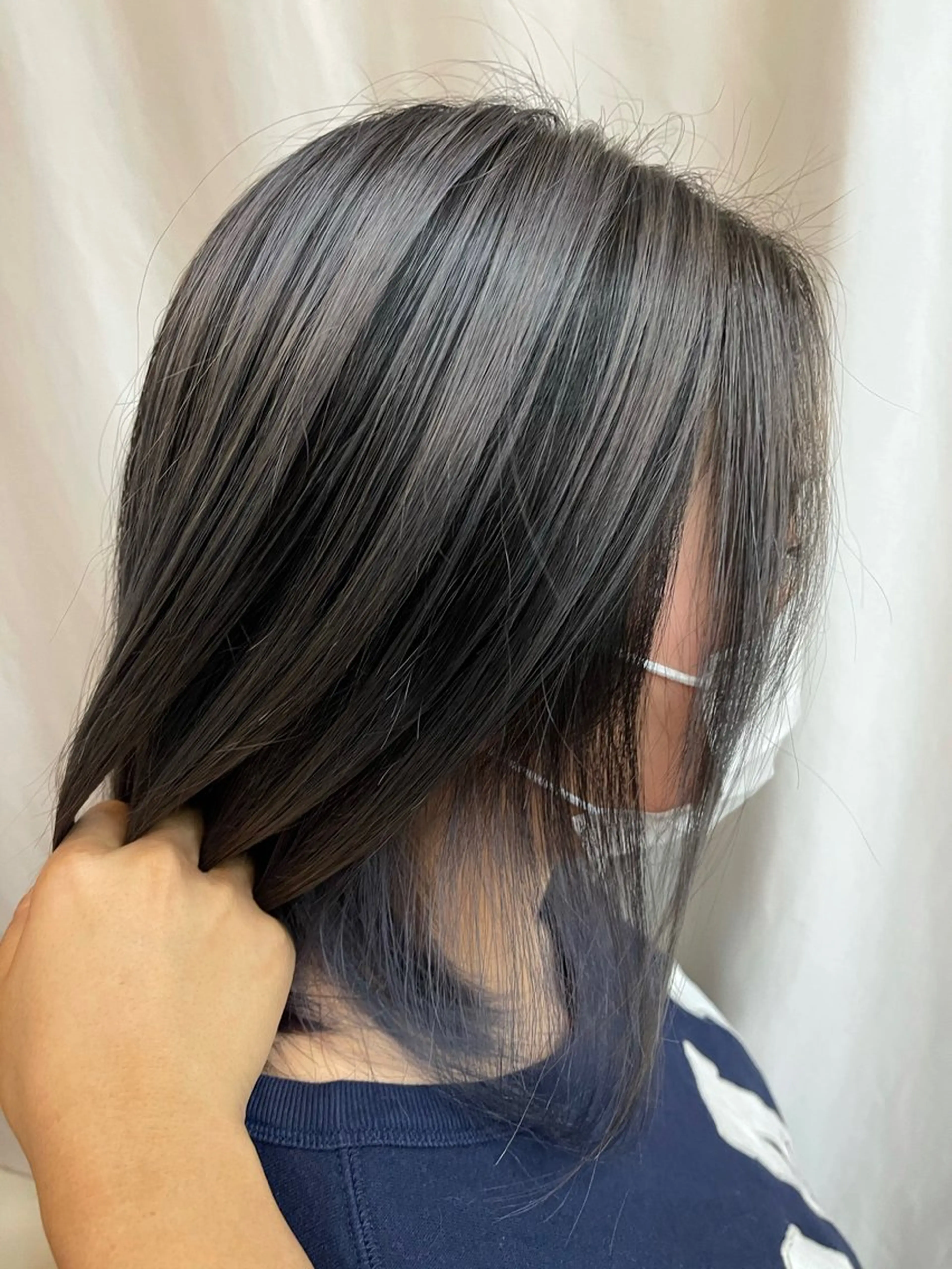 ミディアム 新宅 綾乃のヘアスタイル