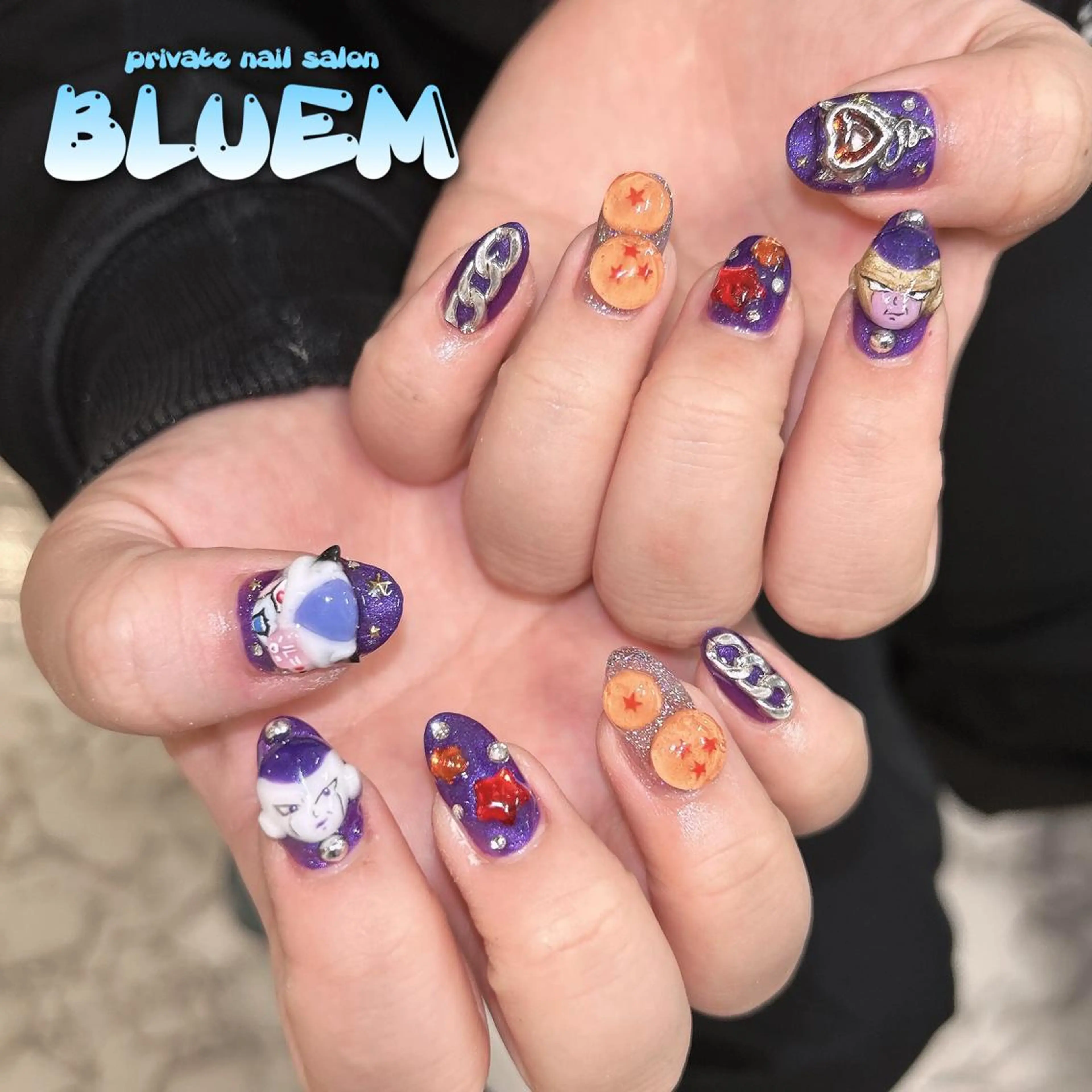 ネイル ハンドネイル BLUEM なな🐶のネイルデザイン