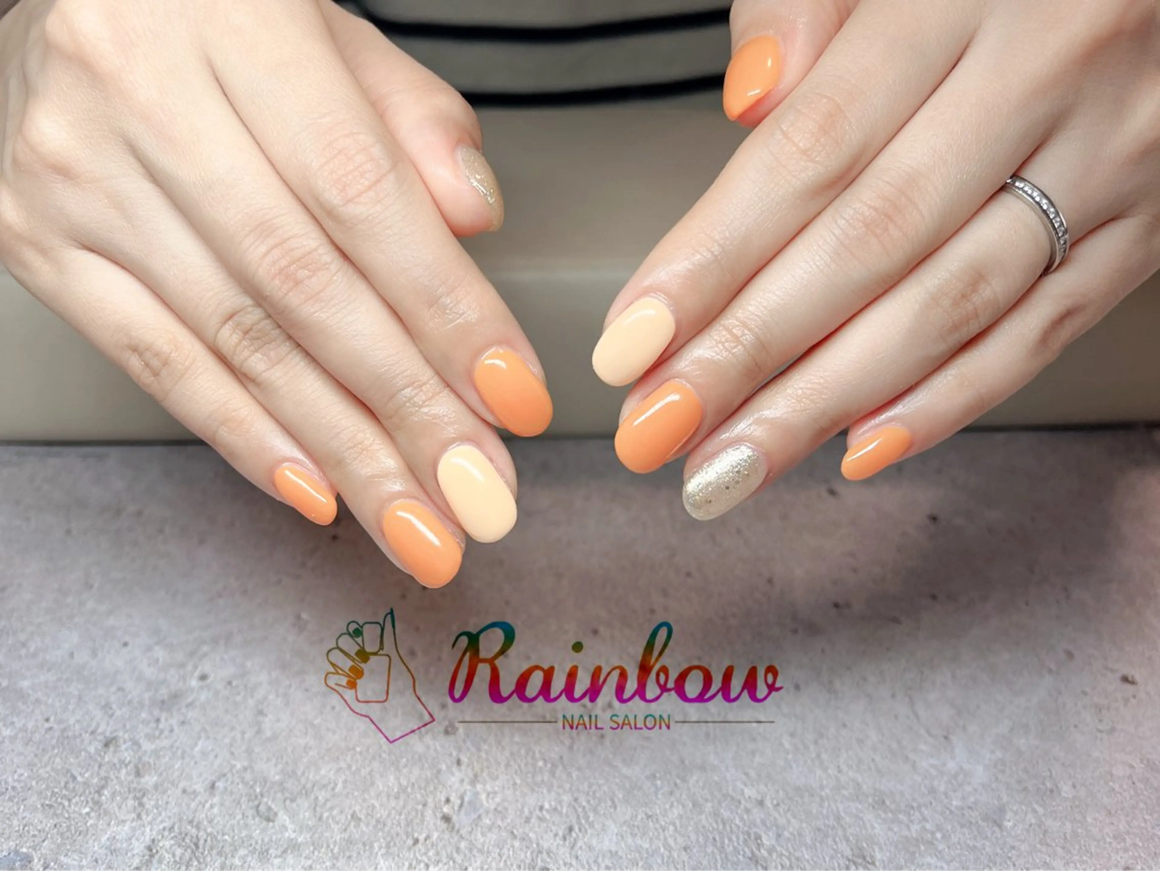 ネイル ハンドネイル Rainbow Nailのネイルデザイン