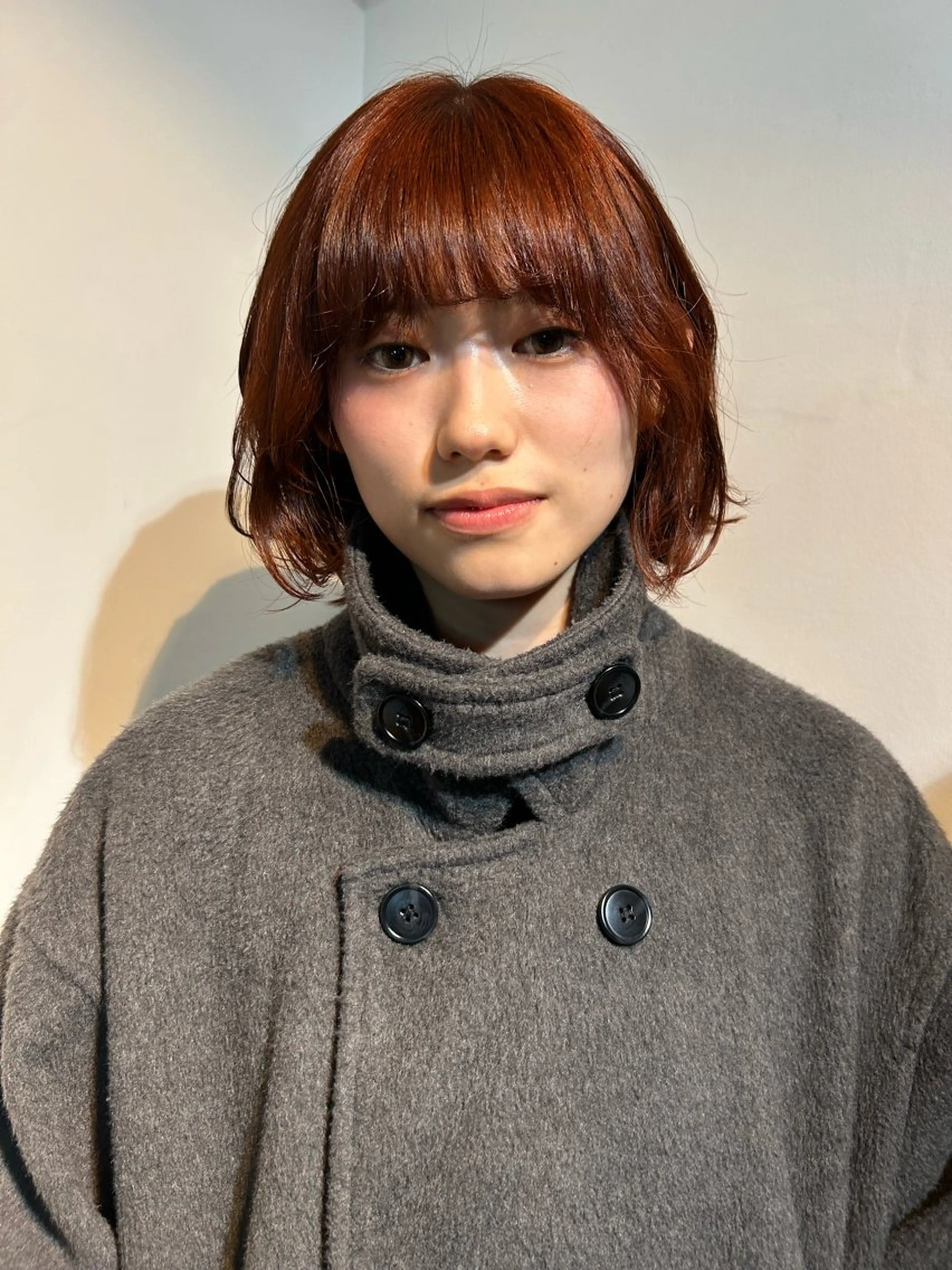 ショート カラー ヘアカラー スギヤマ シユのヘアスタイル