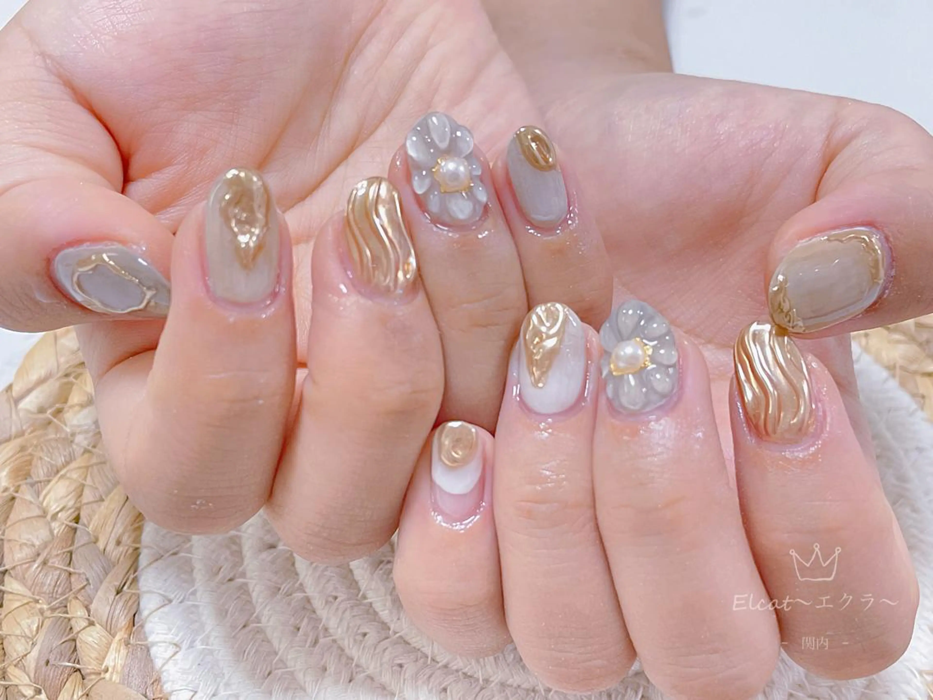 ネイル ハンドネイル ネイルサロン エクラ 🌹【スカルプ専門】のネイルデザイン