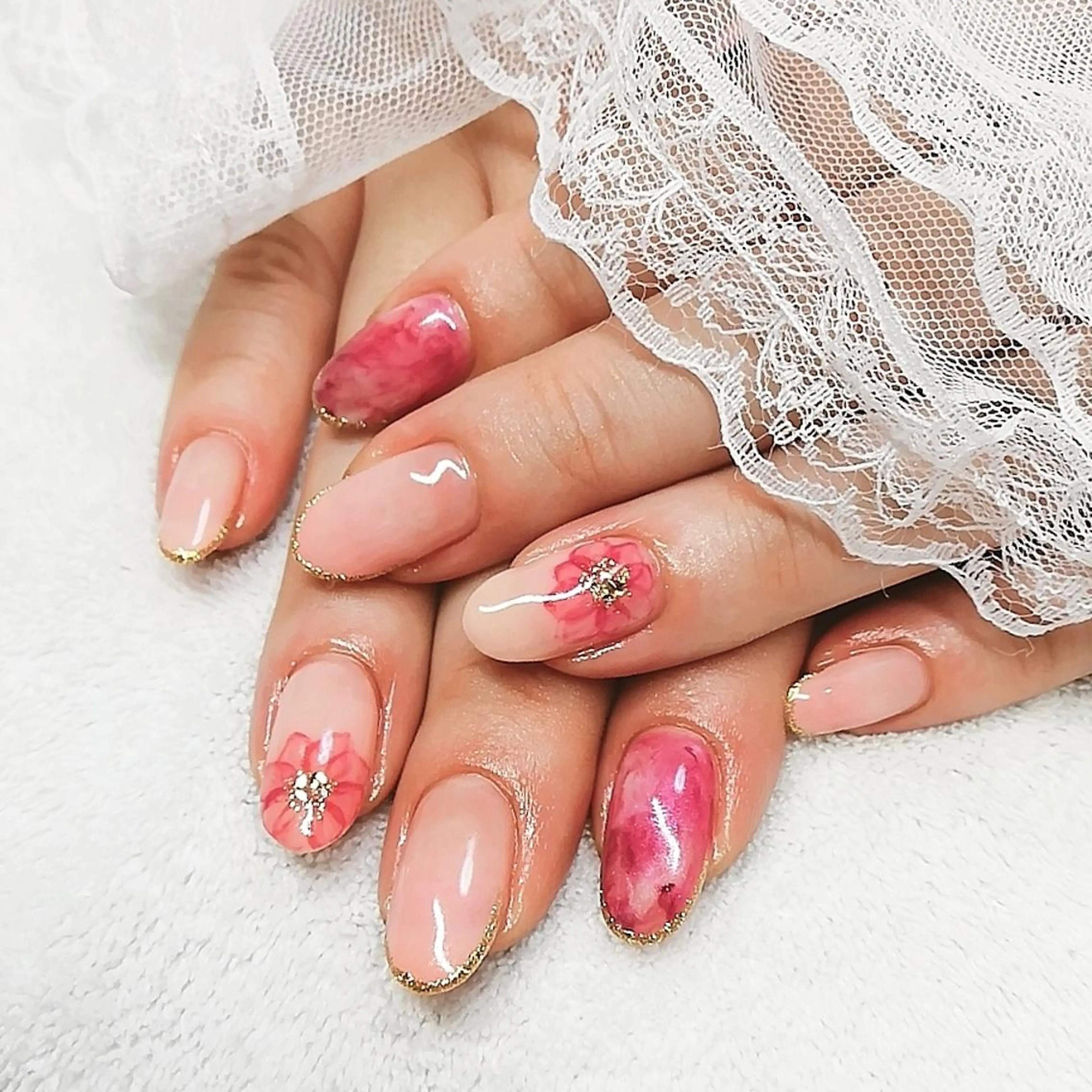 ネイル ハンドネイル 柴崎 美幸のネイルデザイン