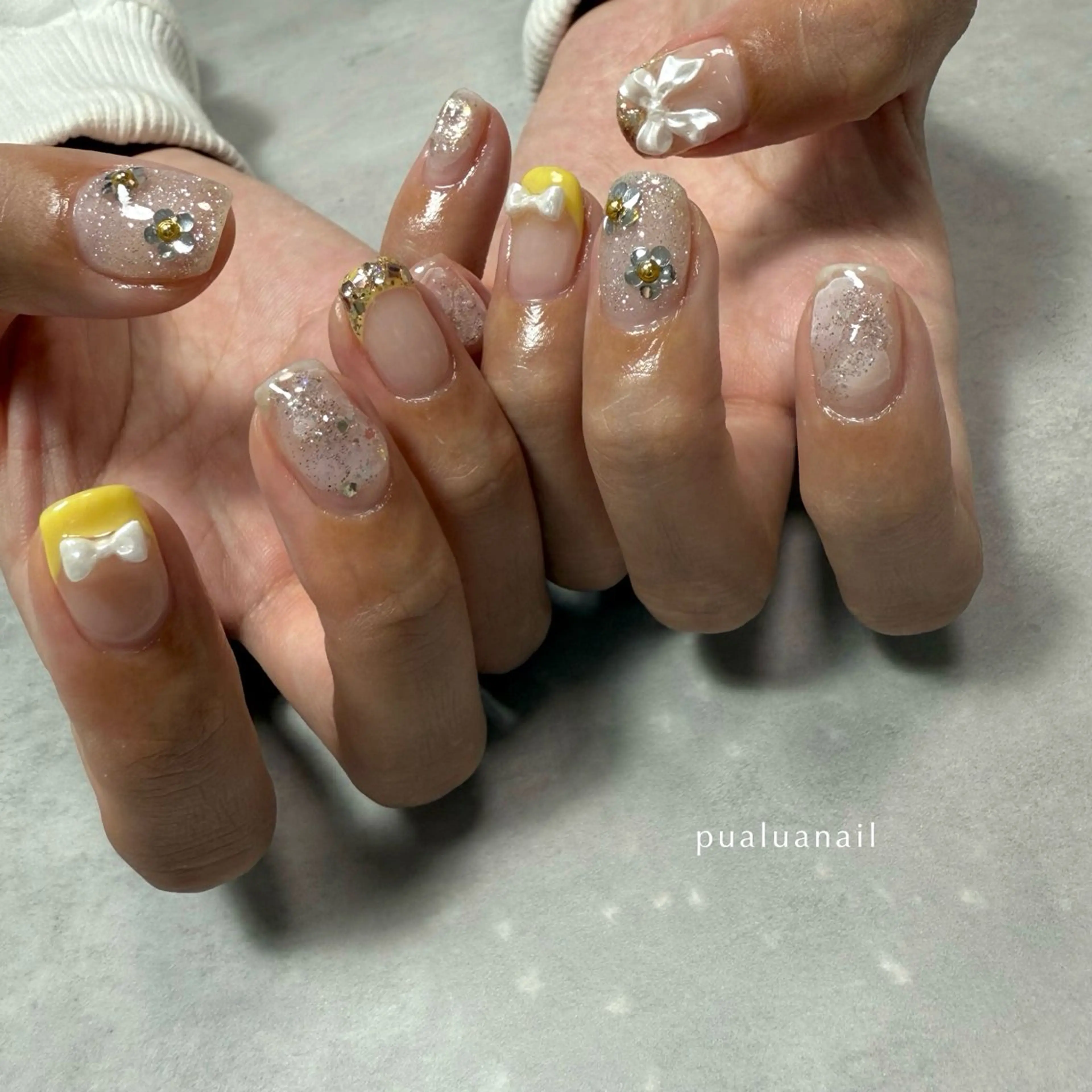 ネイル ハンドネイル pualua miharuのネイルデザイン