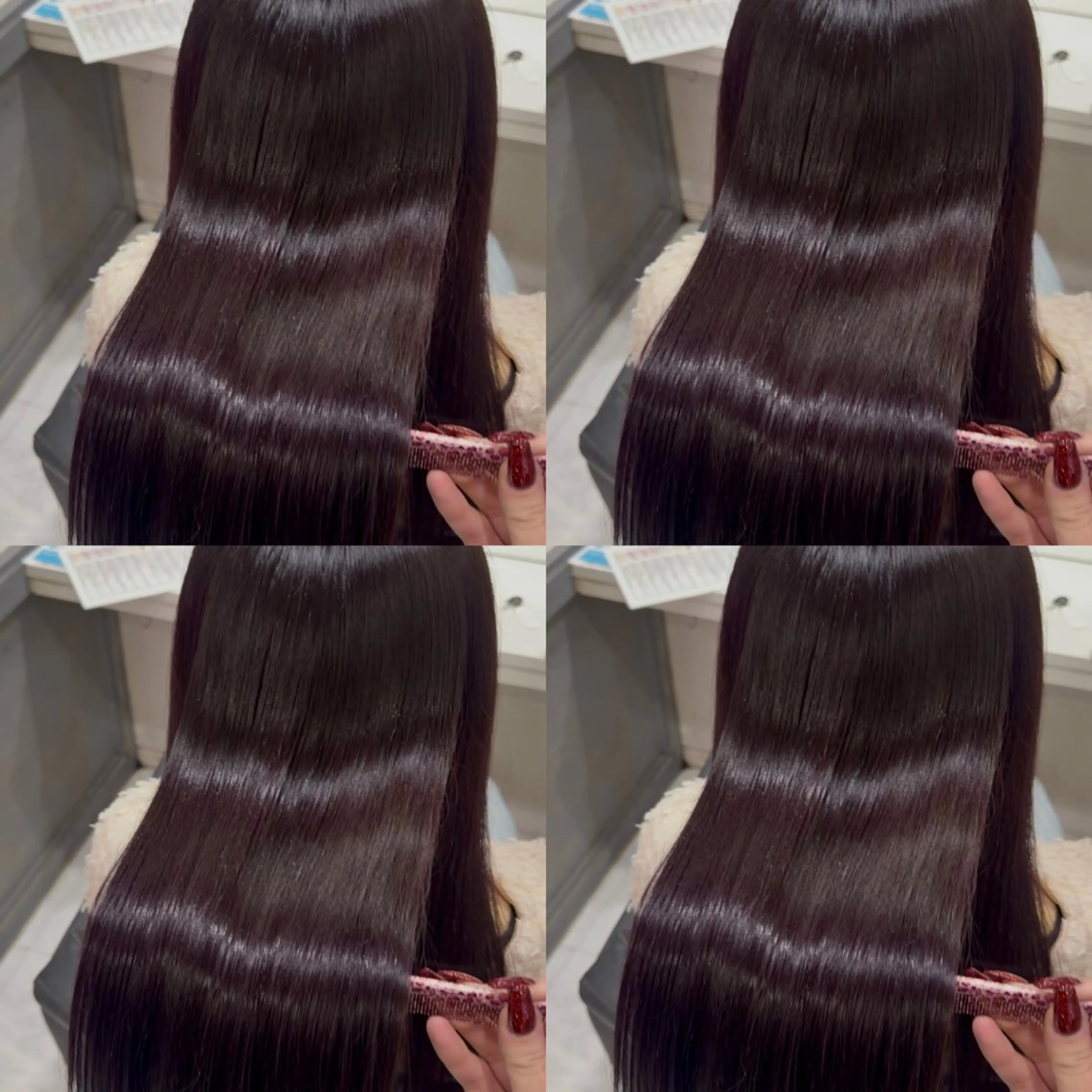 ロング カラー トリートメント 🦋エクステ/透明感 /艶髪🦋REISAのヘアスタイル