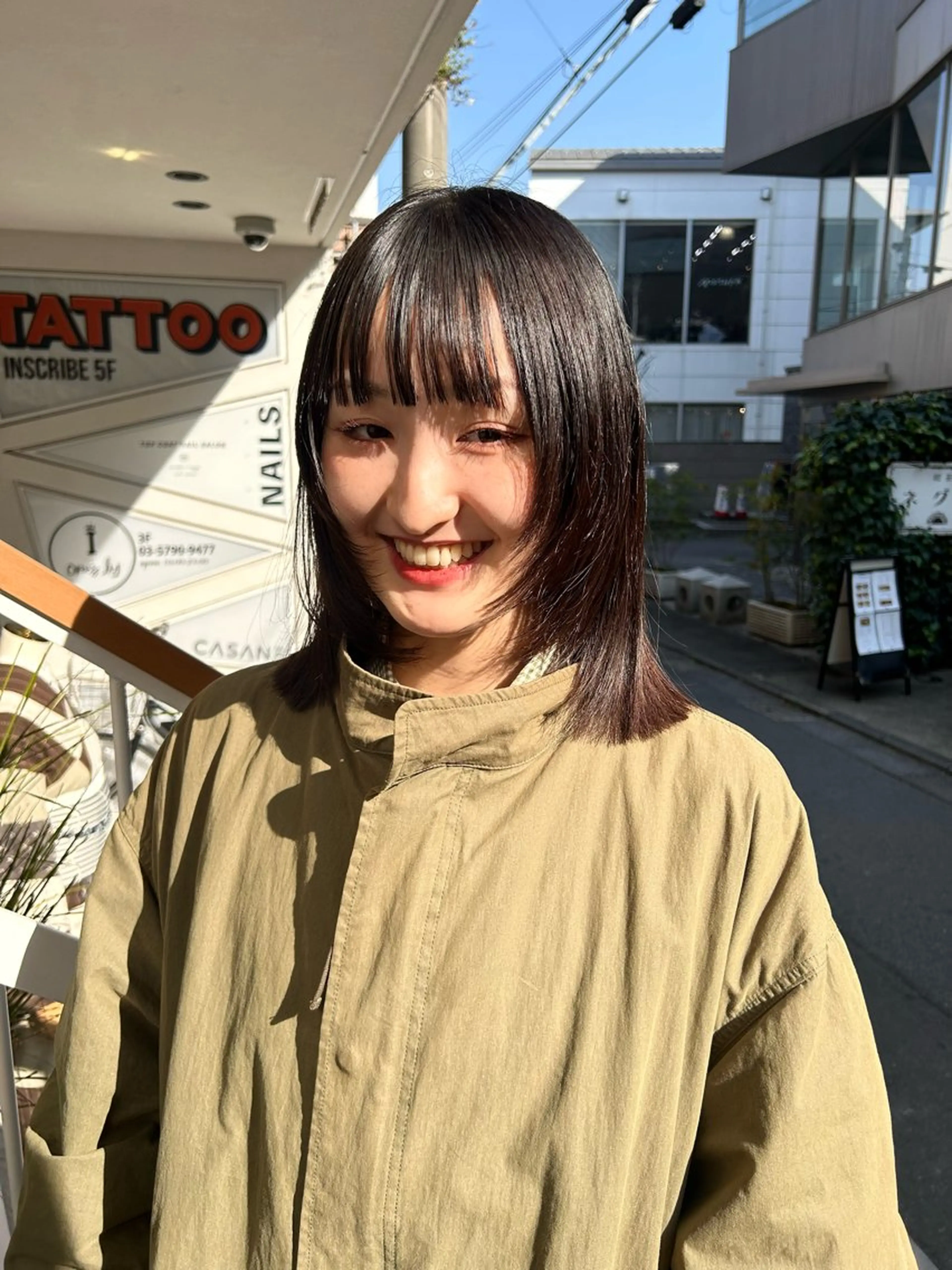 ミディアム カット トリートメント CASANE所属・ラフで可愛いヘア 🐈‍⬛Rukaのヘアスタイル