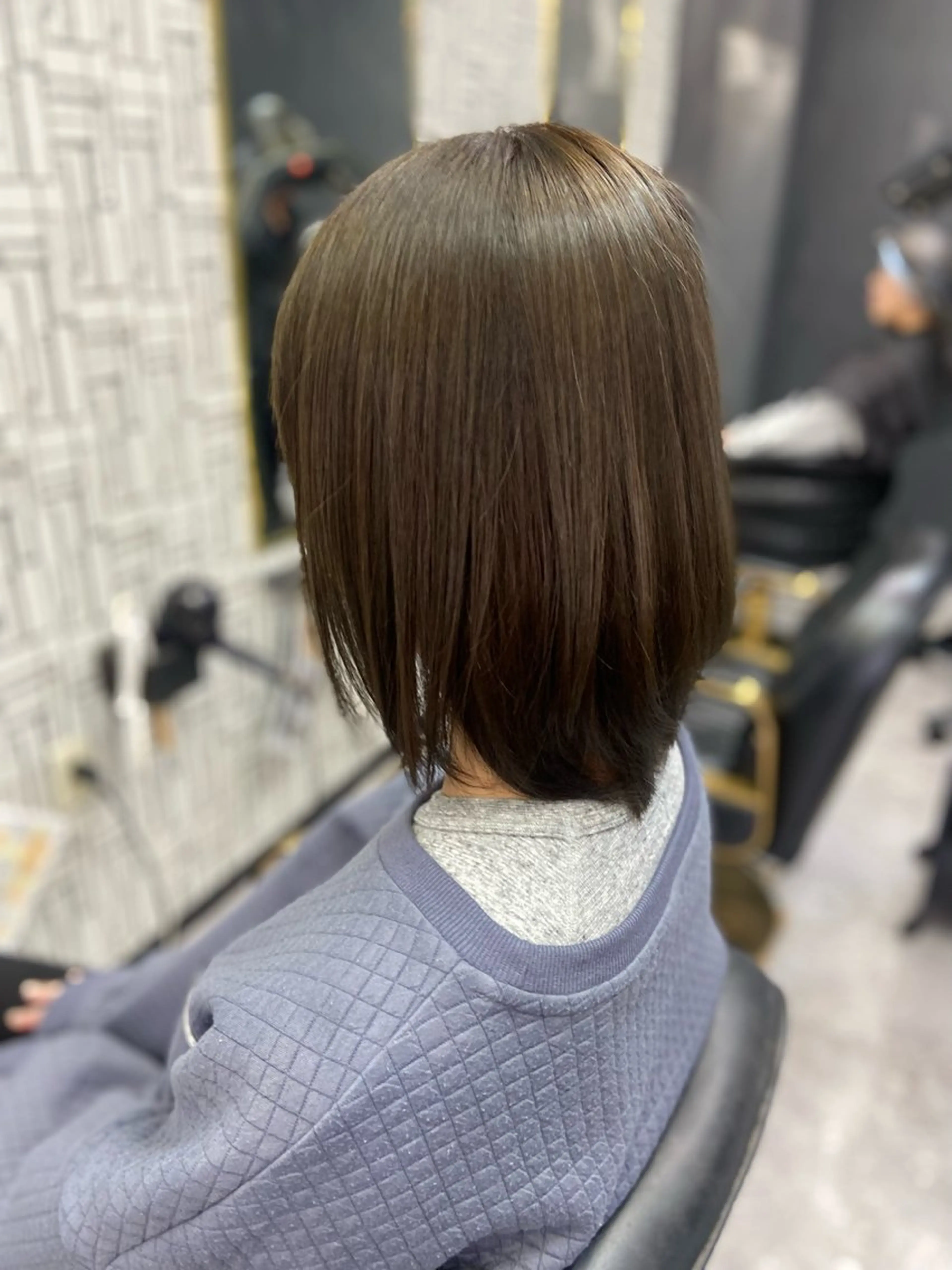 ミディアム 瀧下 唯のヘアスタイル