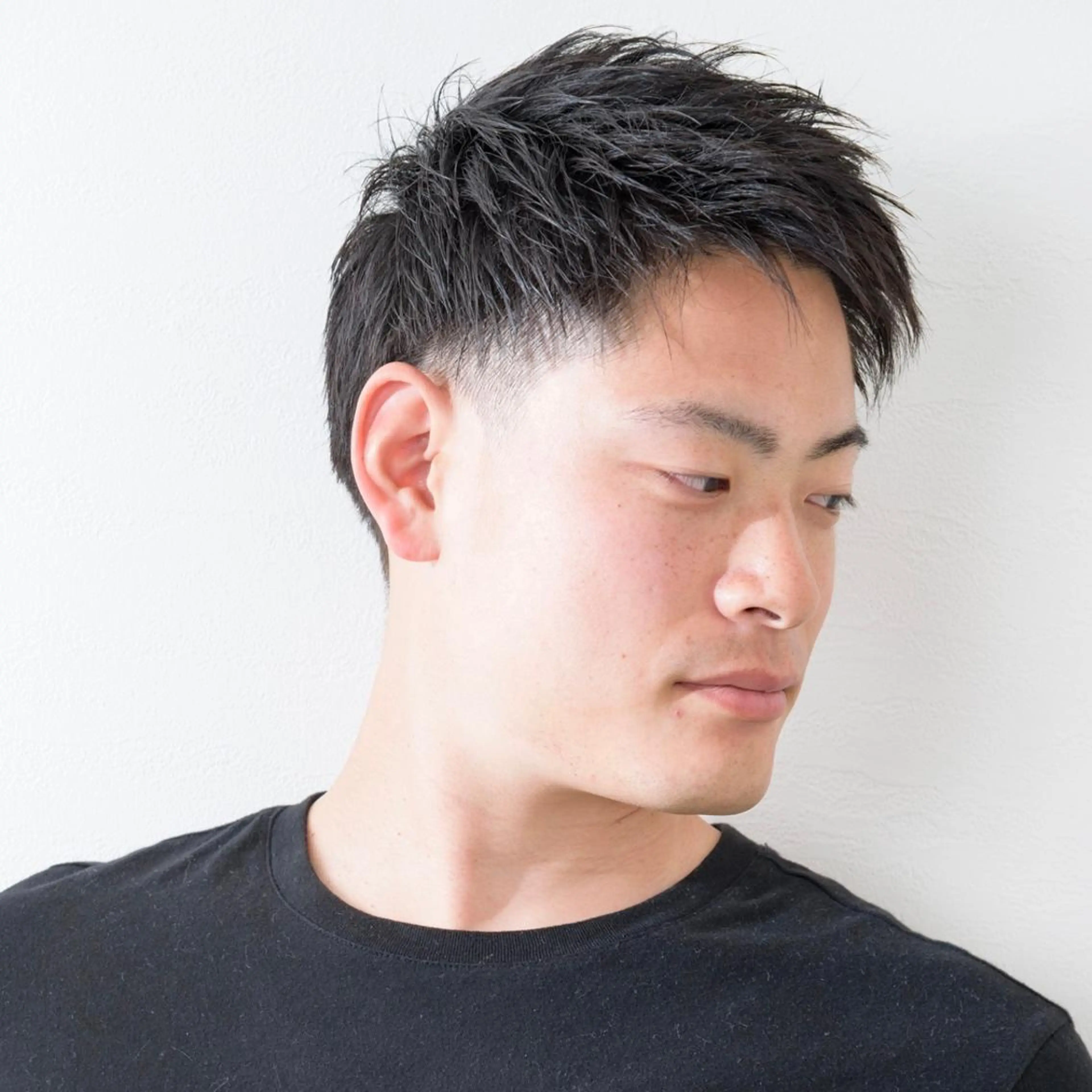 ショート メンズ ツーブロック カット ヘッドスパ ショート×カラー 🦊堀米早紀【荻窪】のヘアスタイル