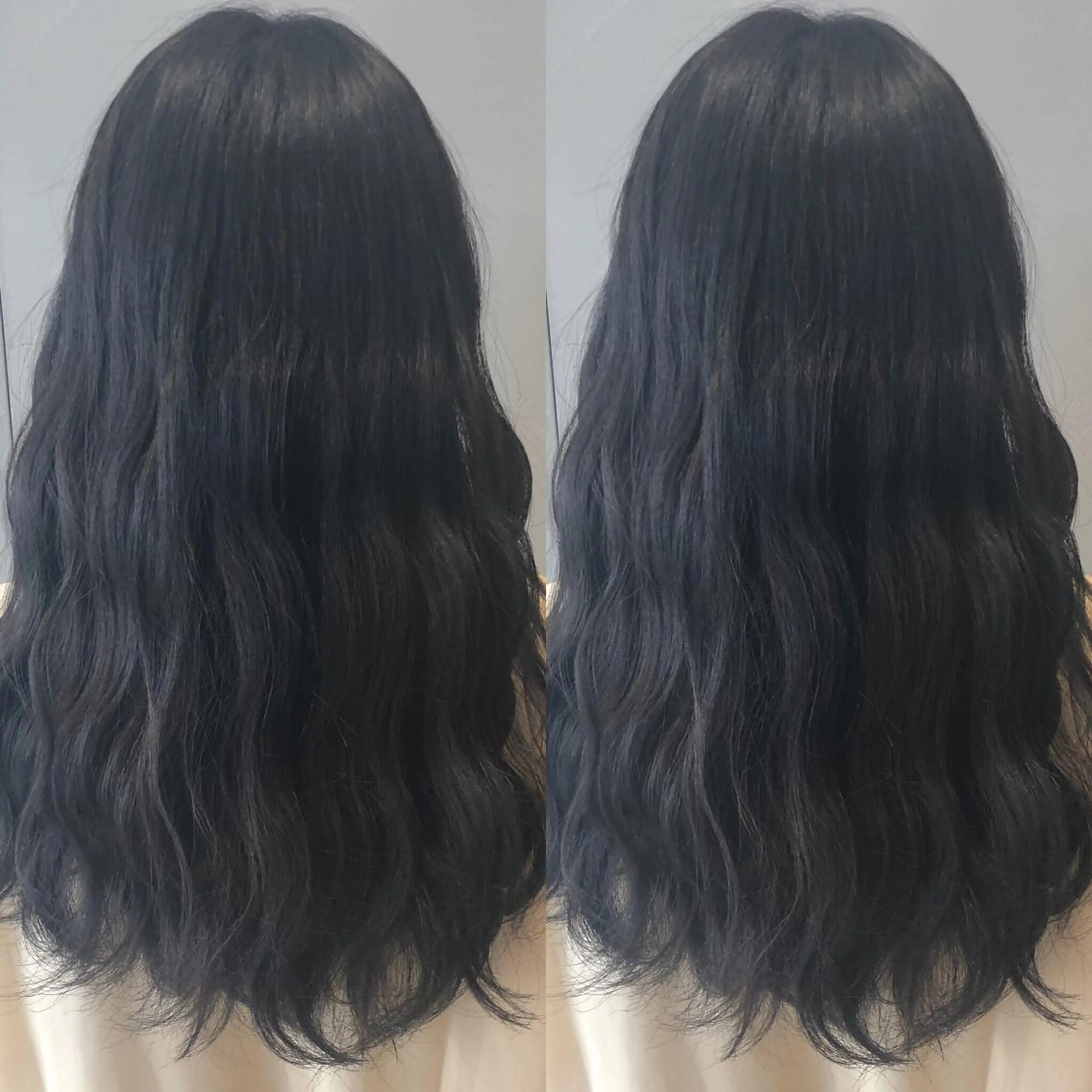 ロング カラー カット ヘアカラー トリートメント 荒木 依莉亜のヘアスタイル