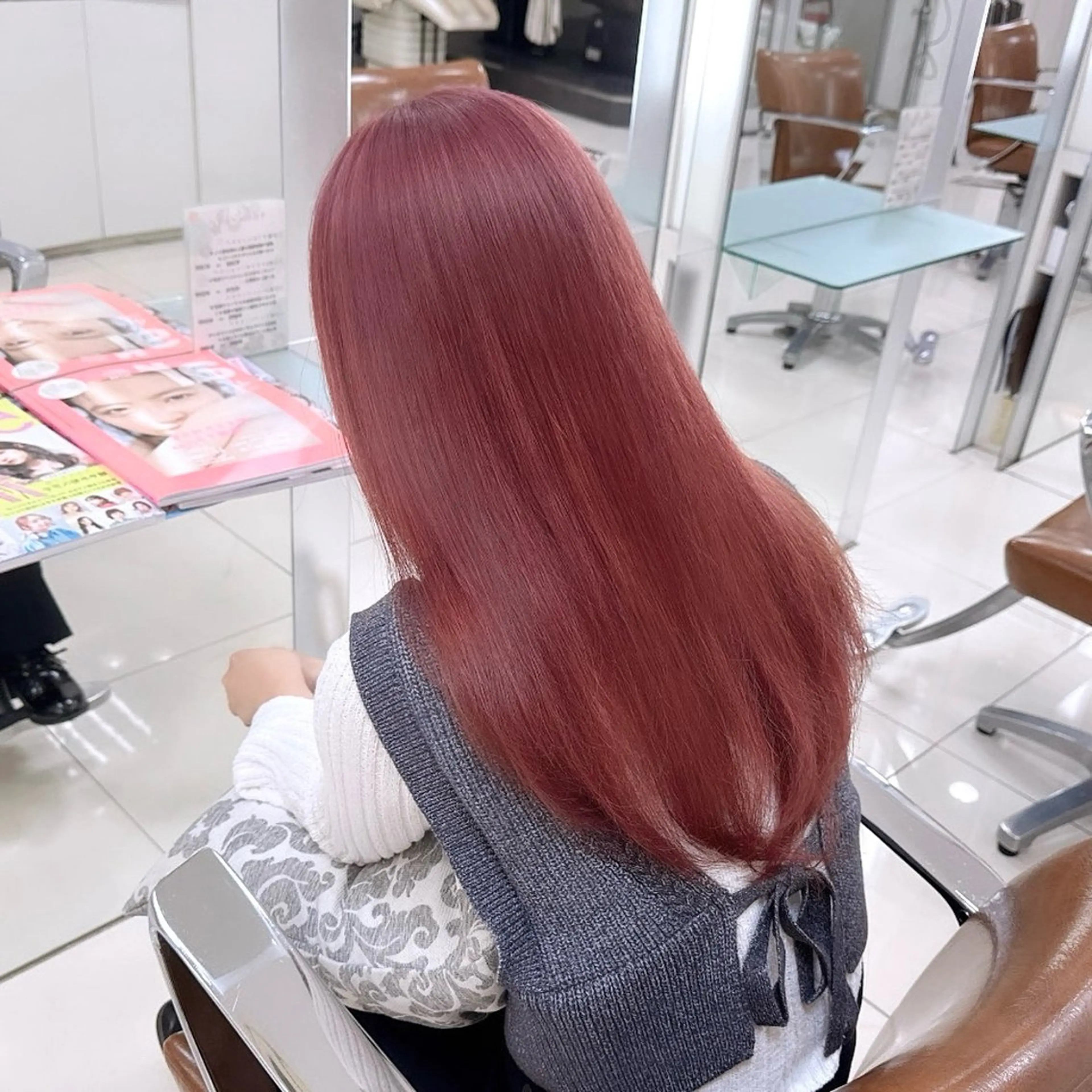 ロング カラー ここな/マツパ🌼 /暖色カラー🧡のマツエク・マツパデザイン