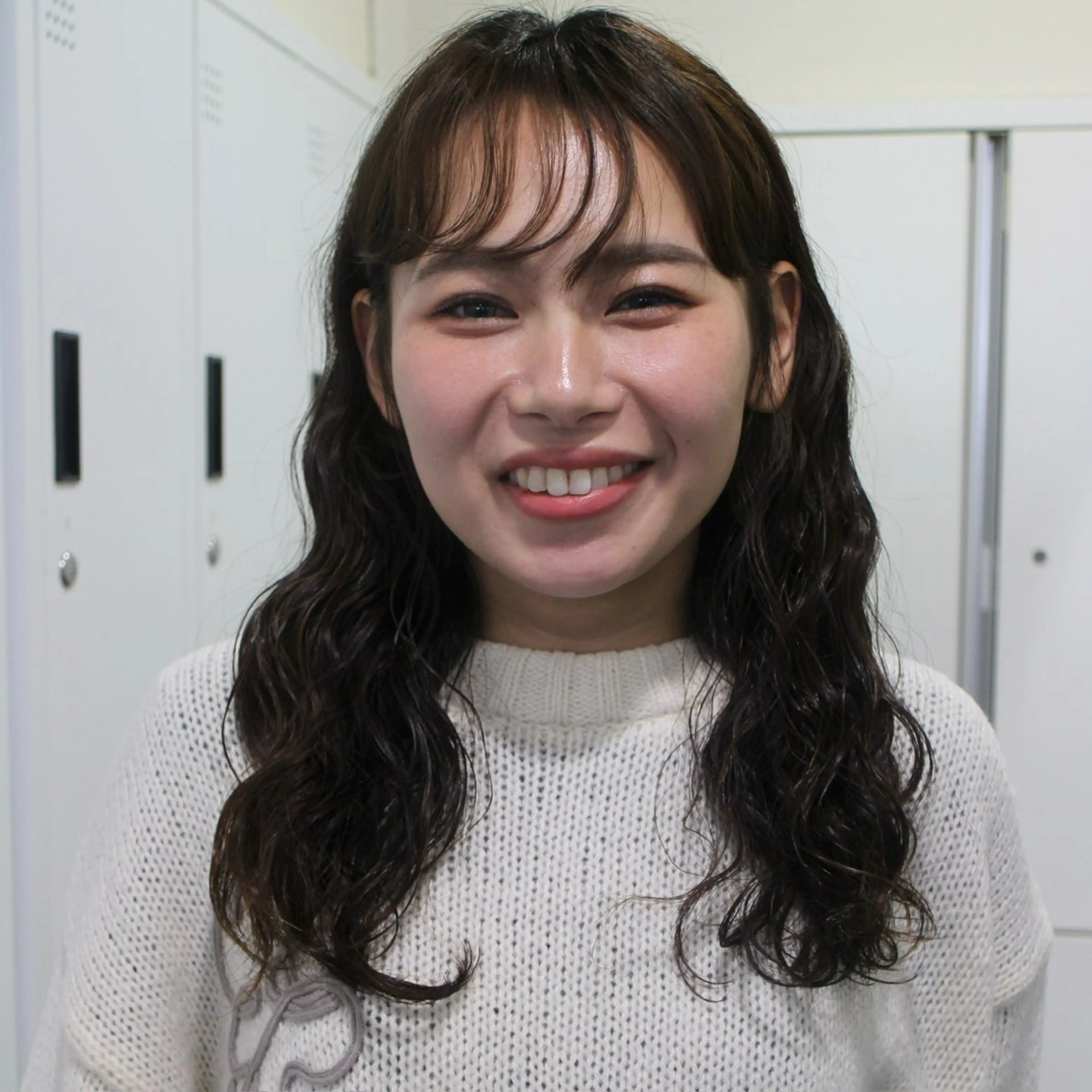 セミロング パーマ セミロングパーマ 韓国風ヘア カーリーパーマ/ 透明ｶﾗｰ/MIKUのヘアスタイル