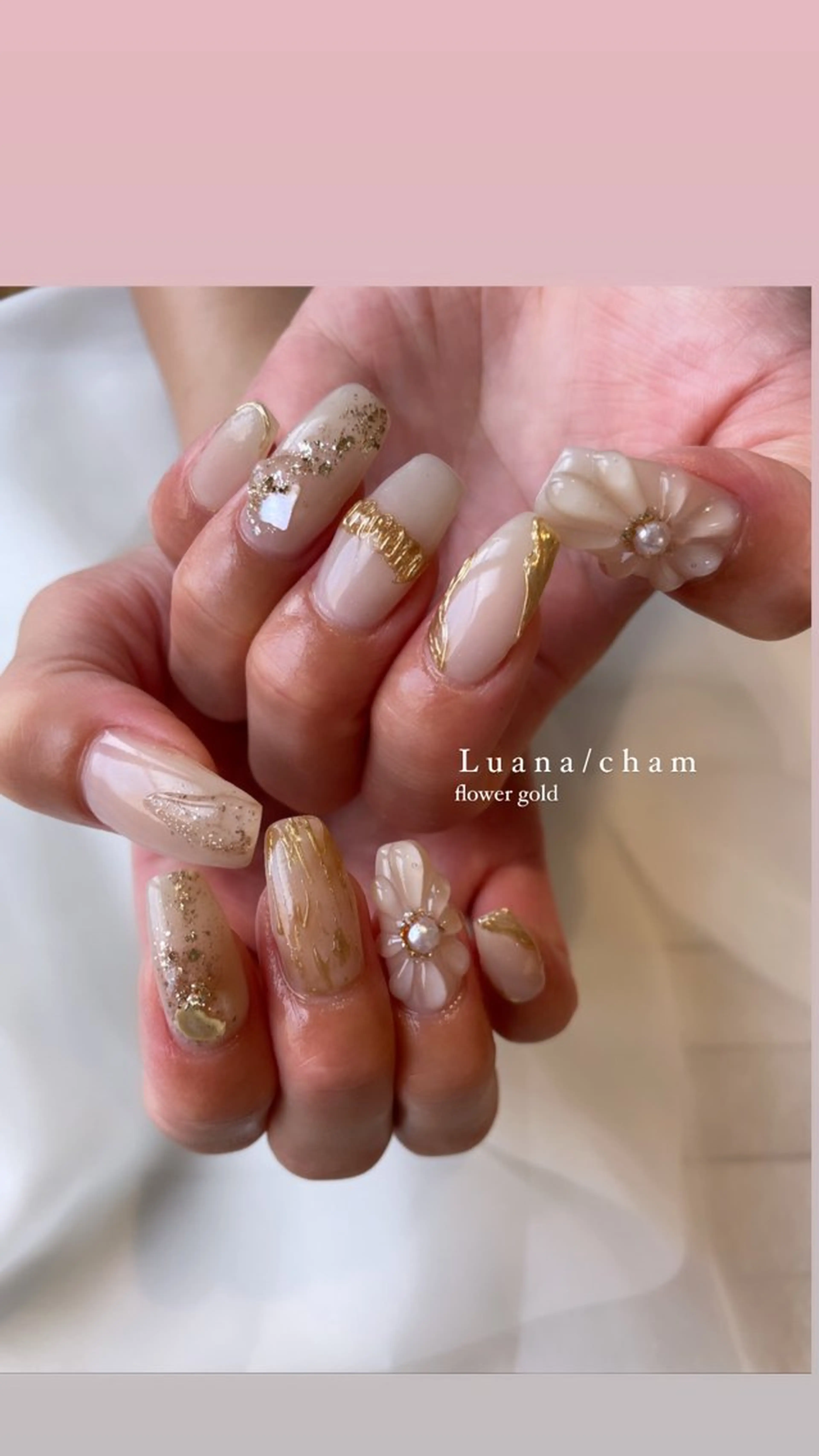 ロング ネイル nail salon neigeのネイルデザイン