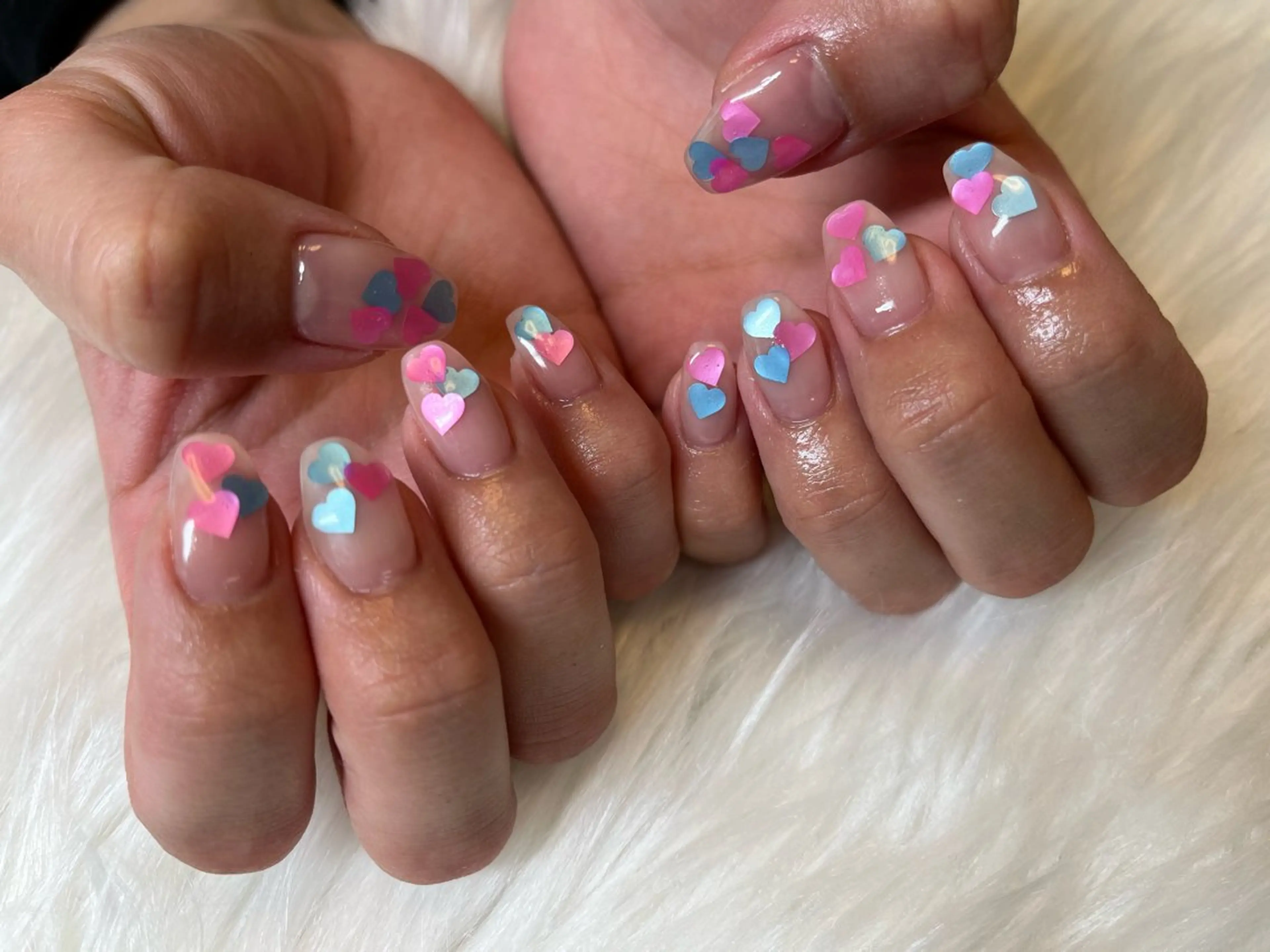 ネイル ハート ネイルサロン flatのネイルデザイン