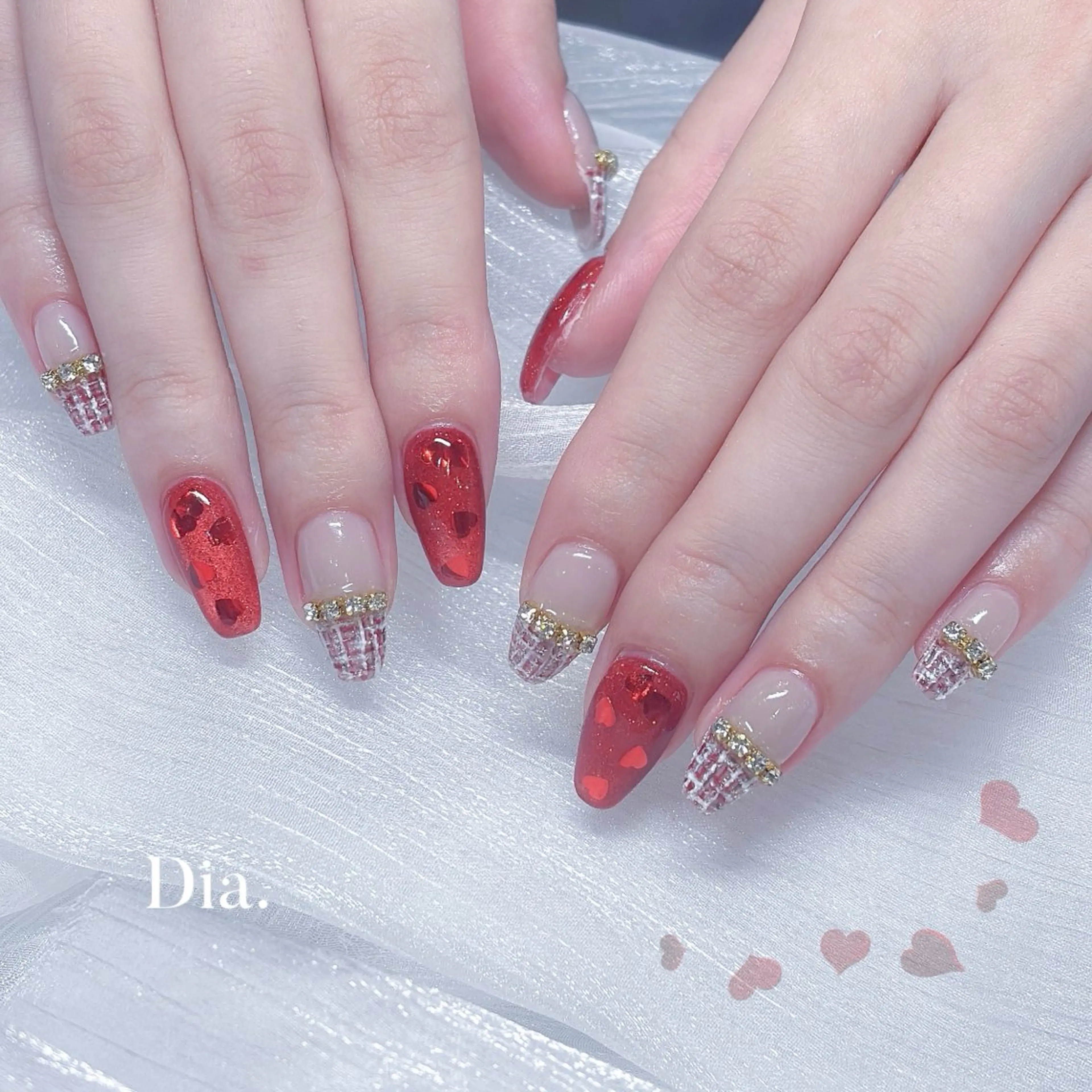 ネイル ハンドネイル nail salon Dia.所属・minori 💎Dia.のネイルデザイン