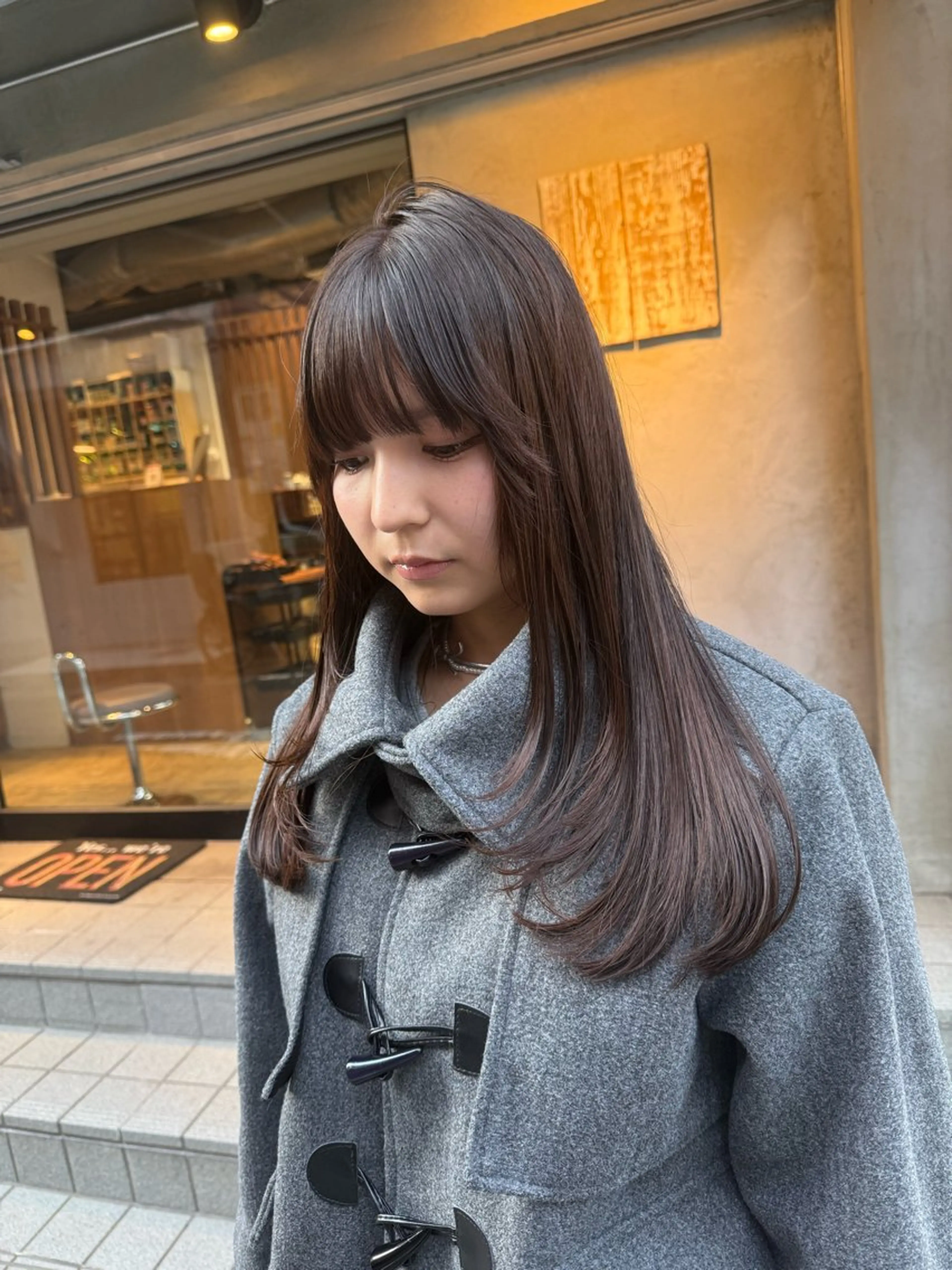 ロング レイヤーカット カット ヘアカラー 【副店長】DAYS 2nd 久木山湧也のヘアスタイル