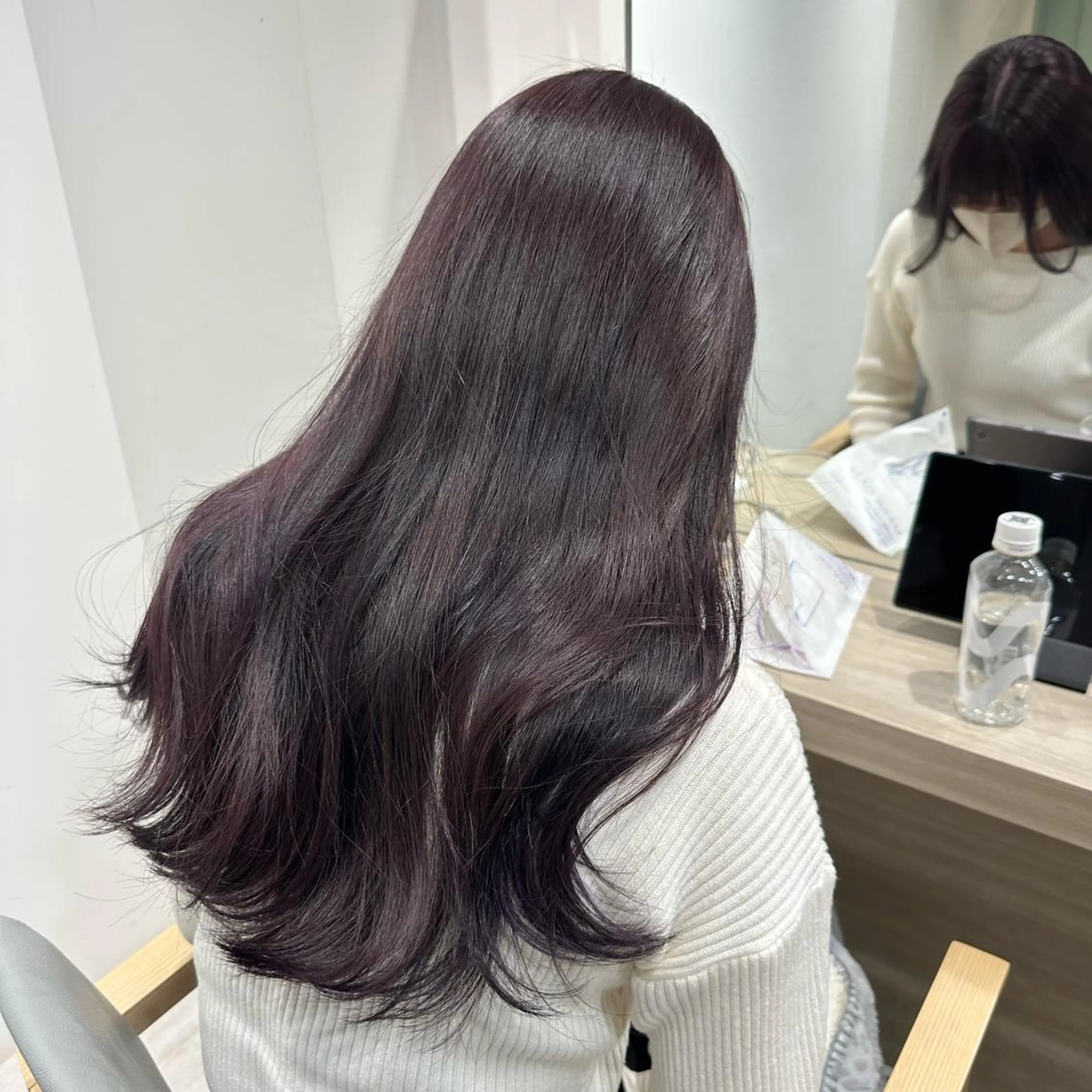 ロング ヘアカラー トリートメント 【SIUN】健太郎 髪質改善/透明感のヘアスタイル