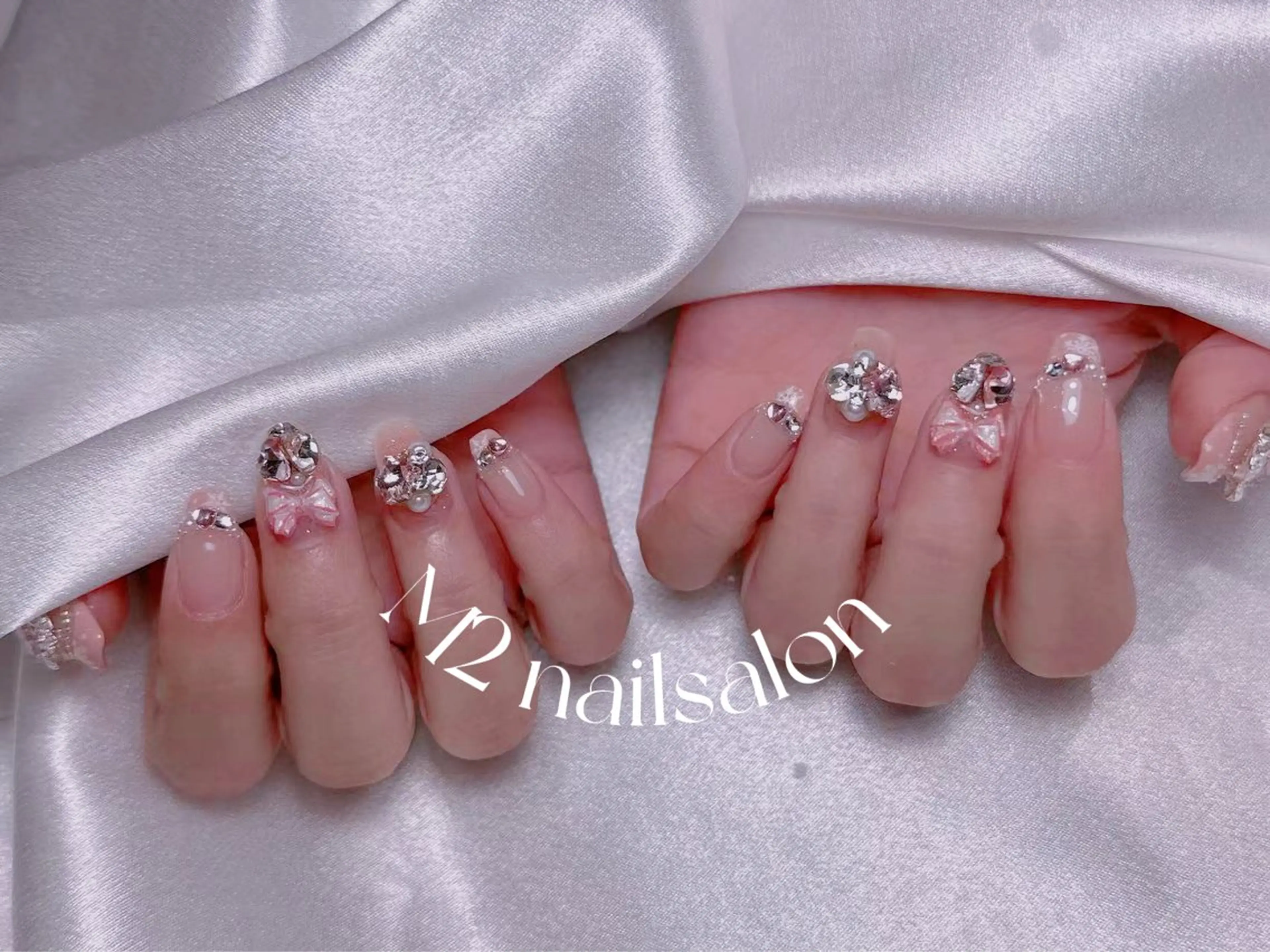 ネイル ハンドネイル 長さだし専門店 M2　rikaのネイルデザイン