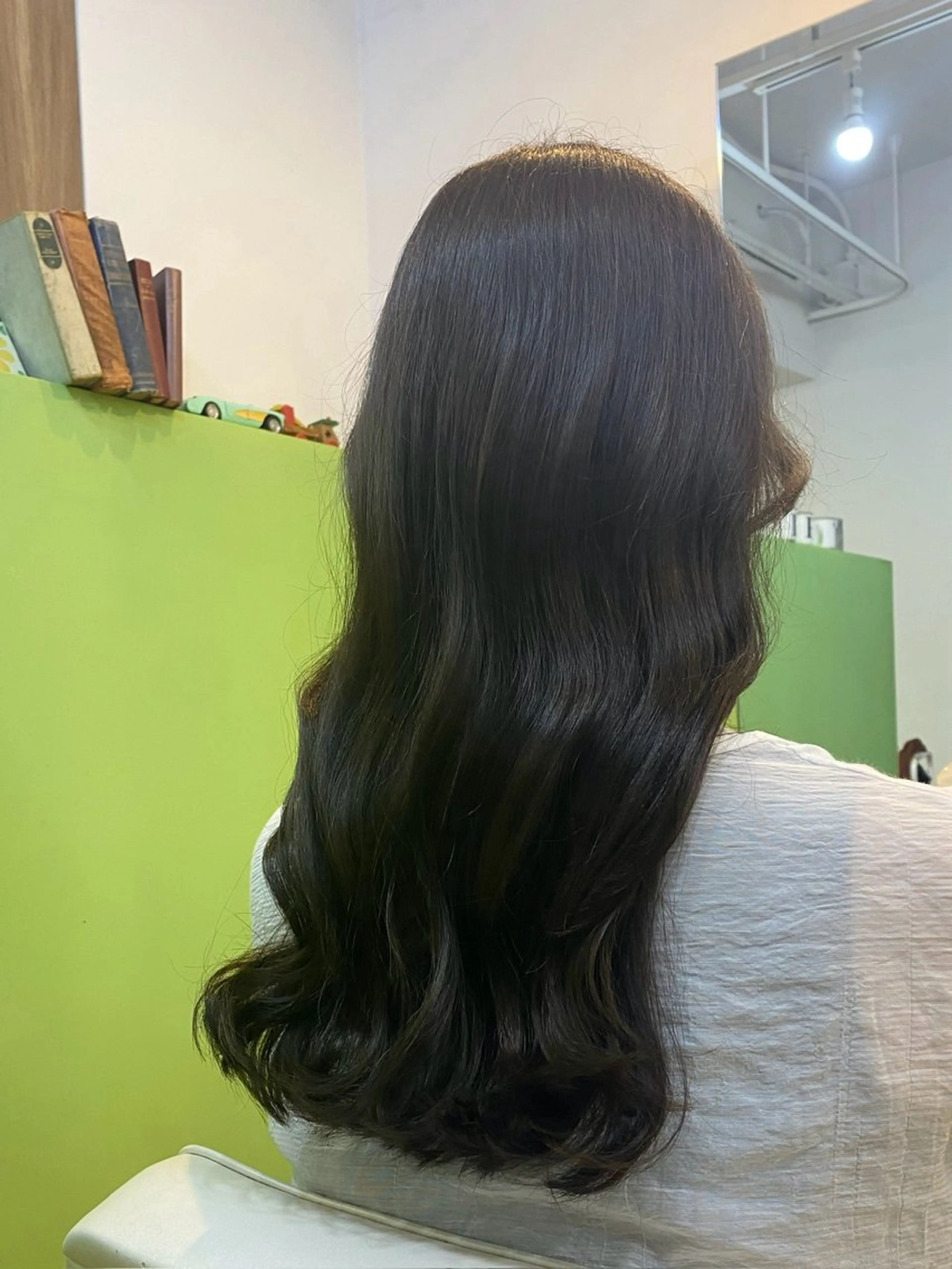 ロング カラー アディクシーカラー ブリーチ 透明感カラー ブリーチなしカラー 髪質改善 【エシカル】 HOSOMIのヘアスタイル