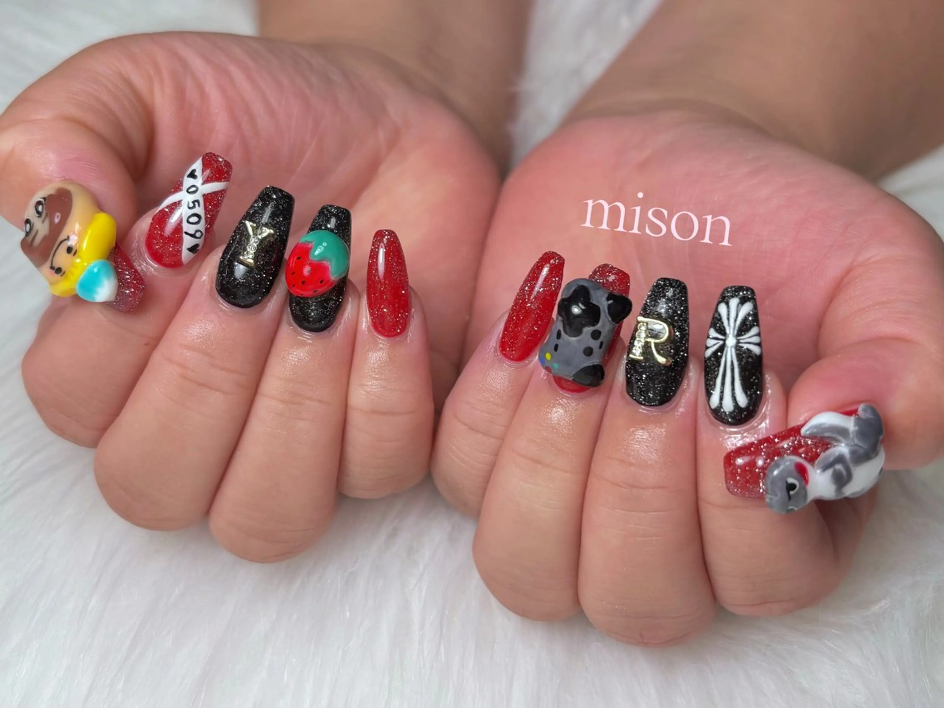 ネイル mison所属・mison 安形友花のネイルデザイン