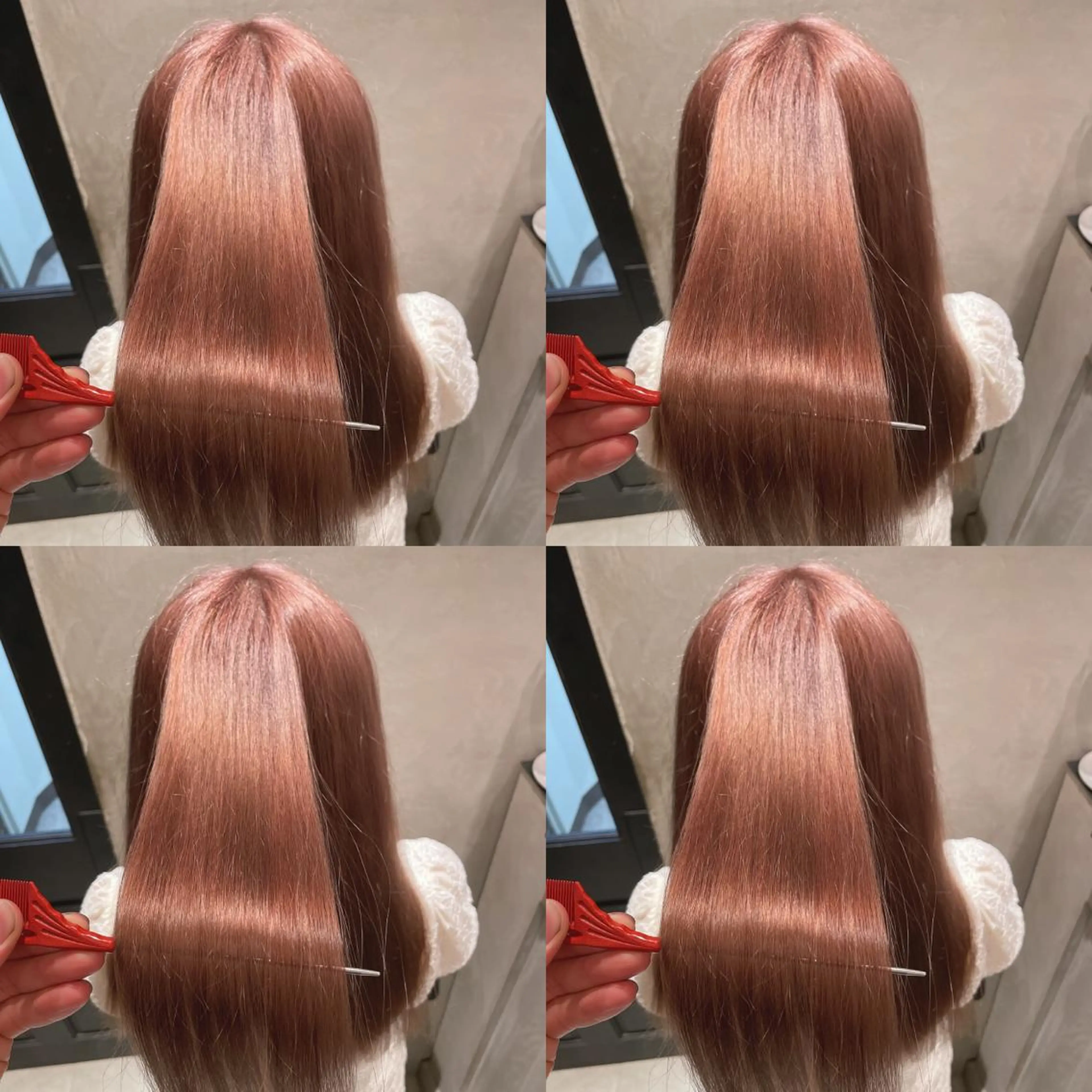 ロング カラー 髪質改善 RAF TOKYO所属・10月限定モニター 髪質改善美髪矯正のヘアスタイル