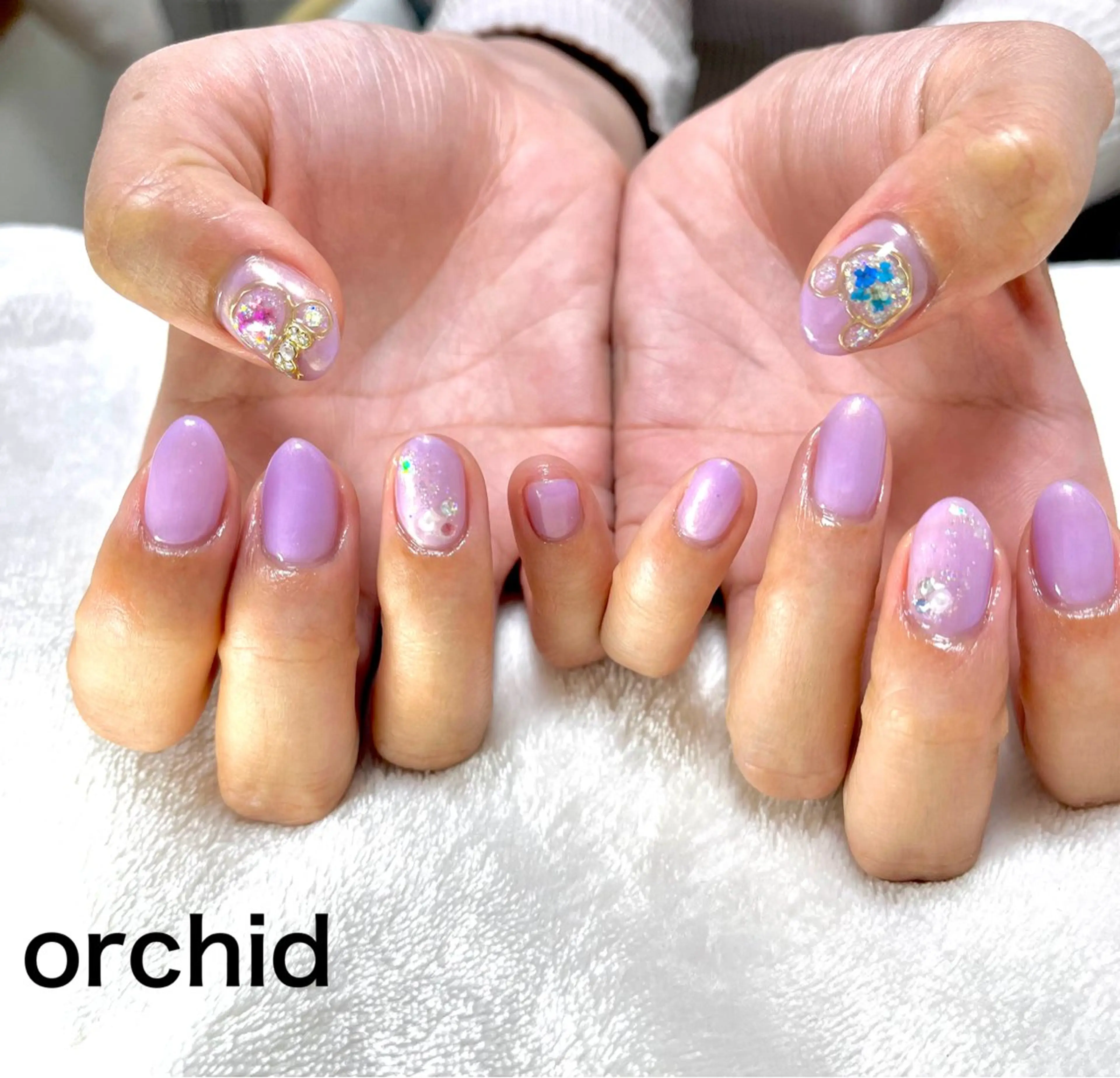 ネイル orchid ♡オーキッドのネイルデザイン
