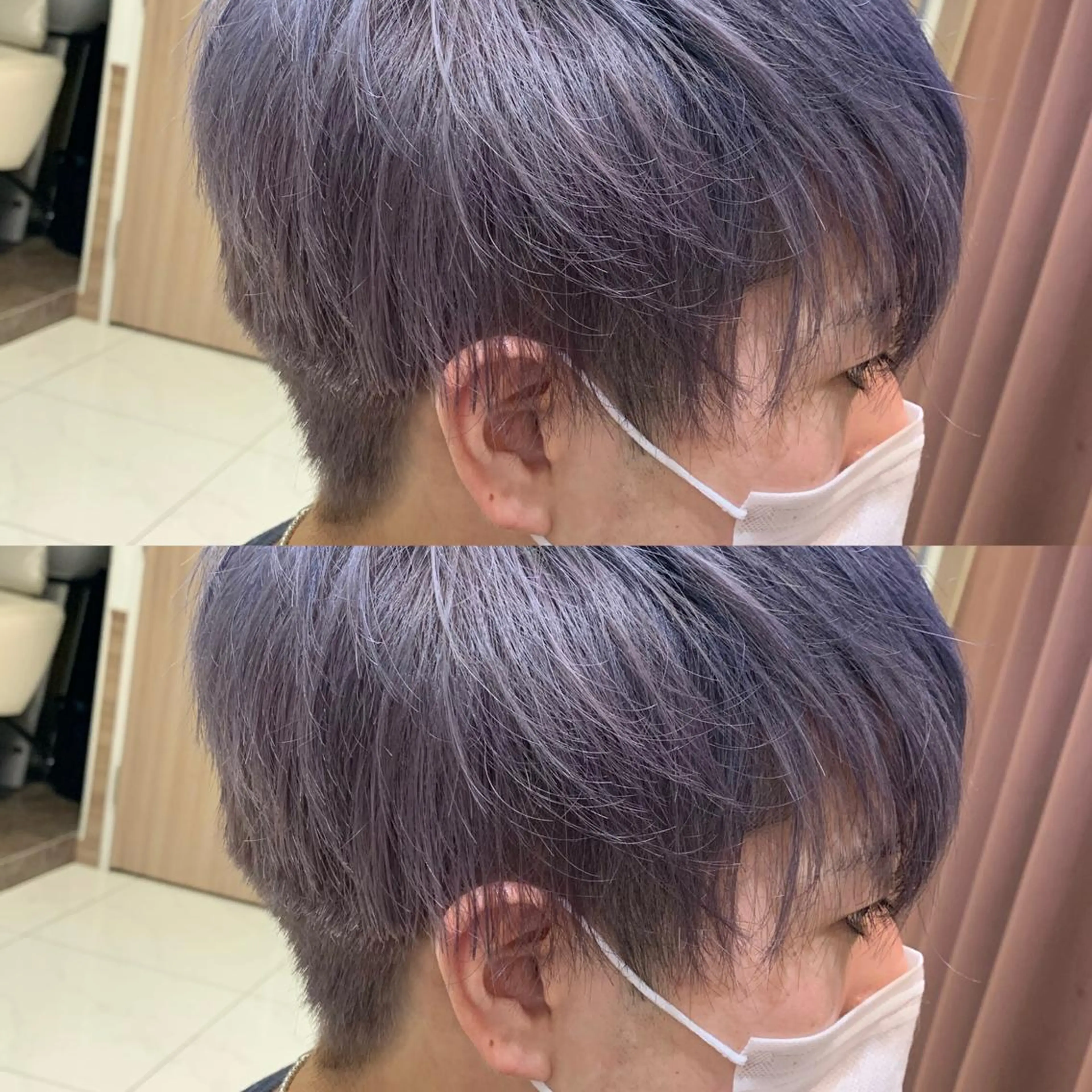 ショート カラー メンズ mahalo hair design所属・ハイトーン特化 川井優汰のヘアスタイル