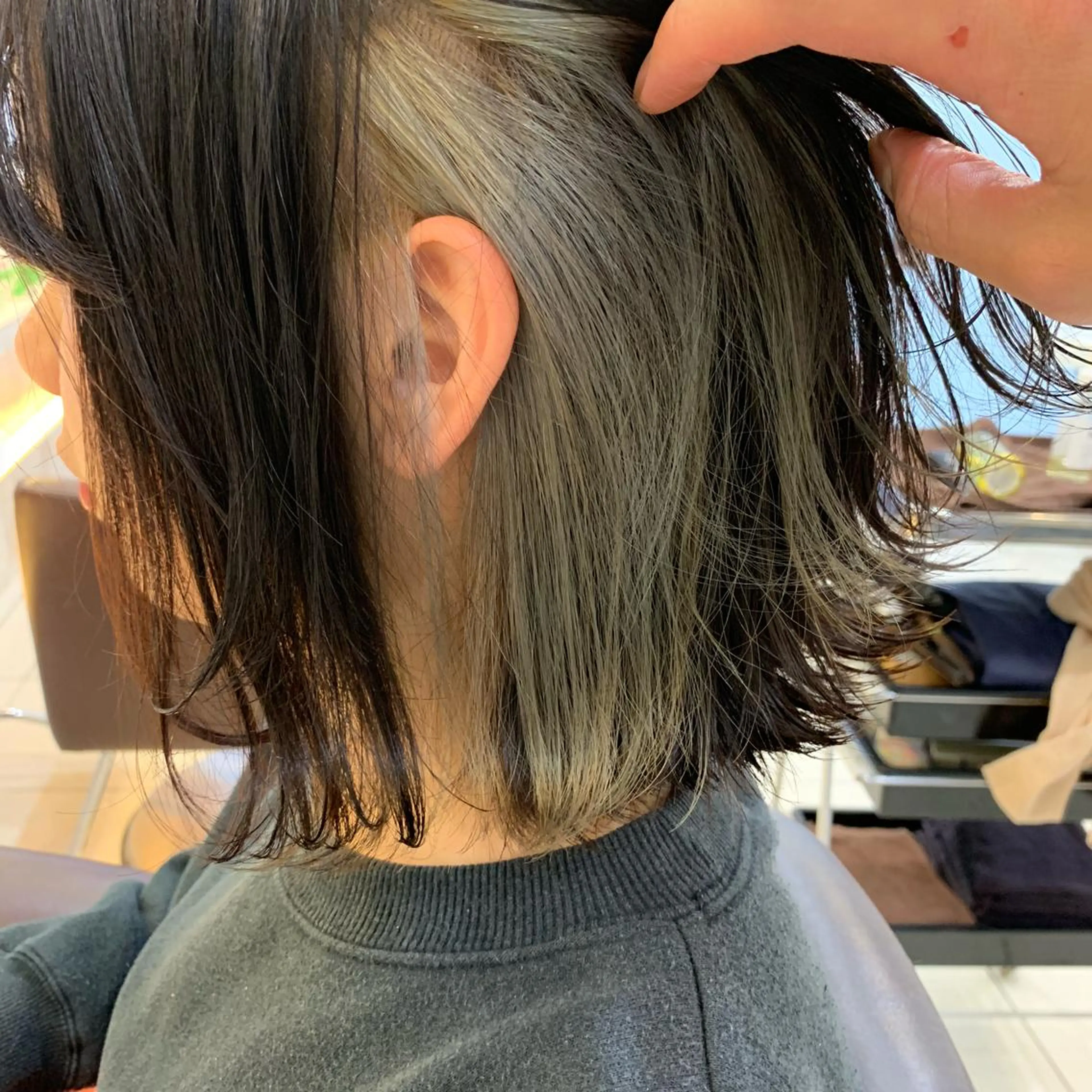 カラー SAKURA 原宿所属・なかの たくみのヘアスタイル