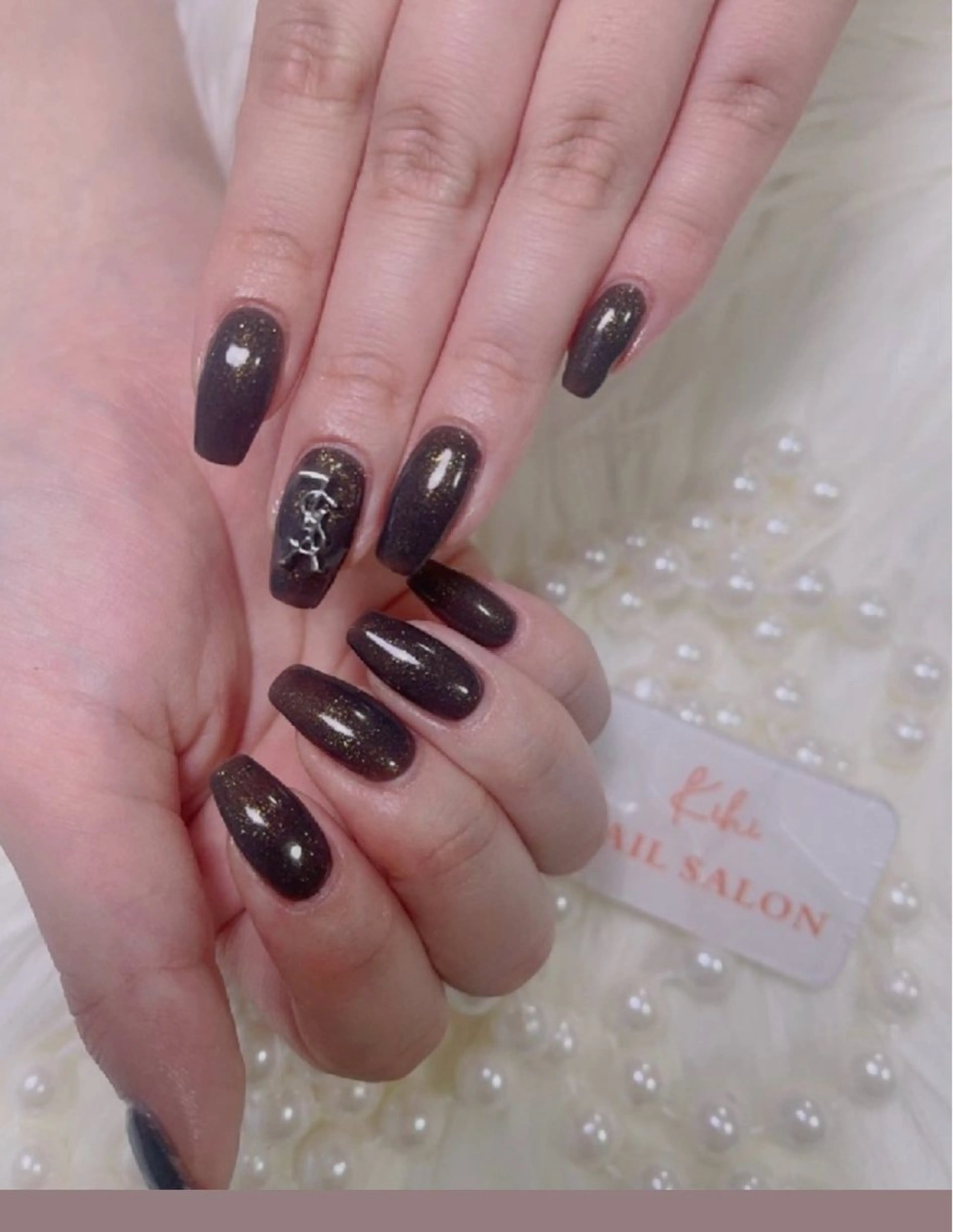 ネイル マグネットネイル 米澤 ハナユキのネイルデザイン