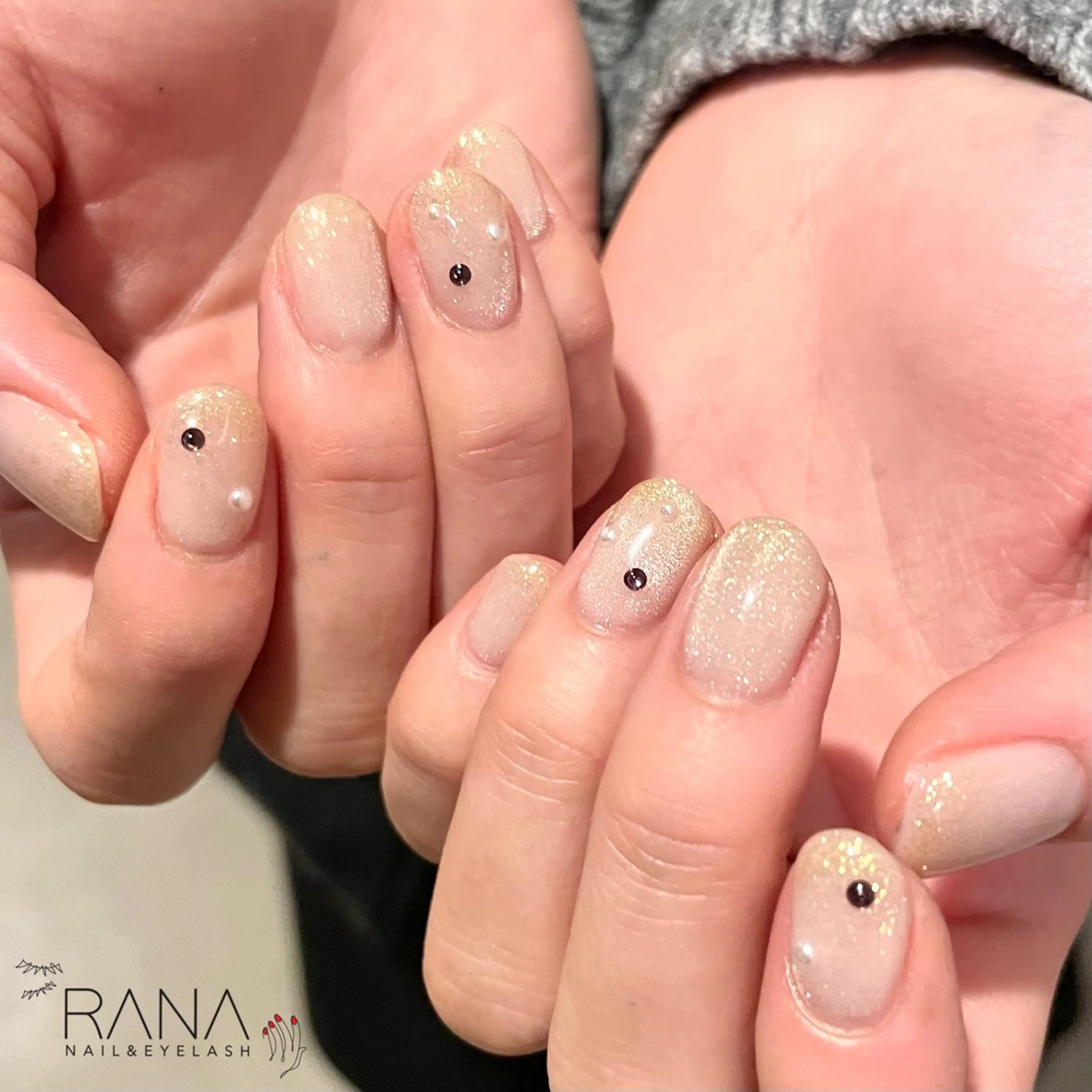 ネイル ハンドネイル Nail eyelash Rana所属・Konno🕊️ 【Rana】のネイルデザイン