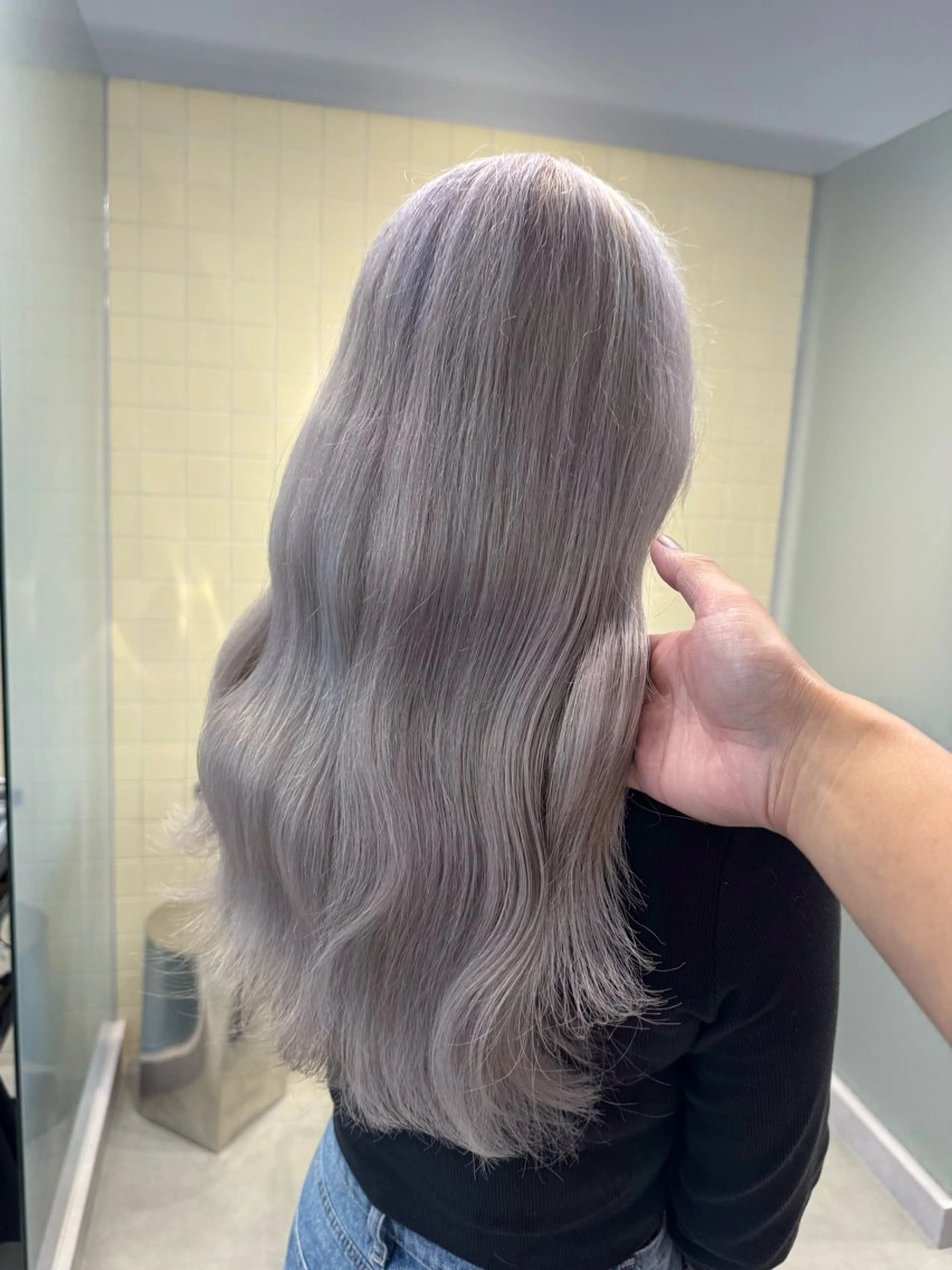 ロング カラー SALOWIN 中目黒店所属・✨中目黒✨ ヒグチリョウヤ✨のヘアスタイル