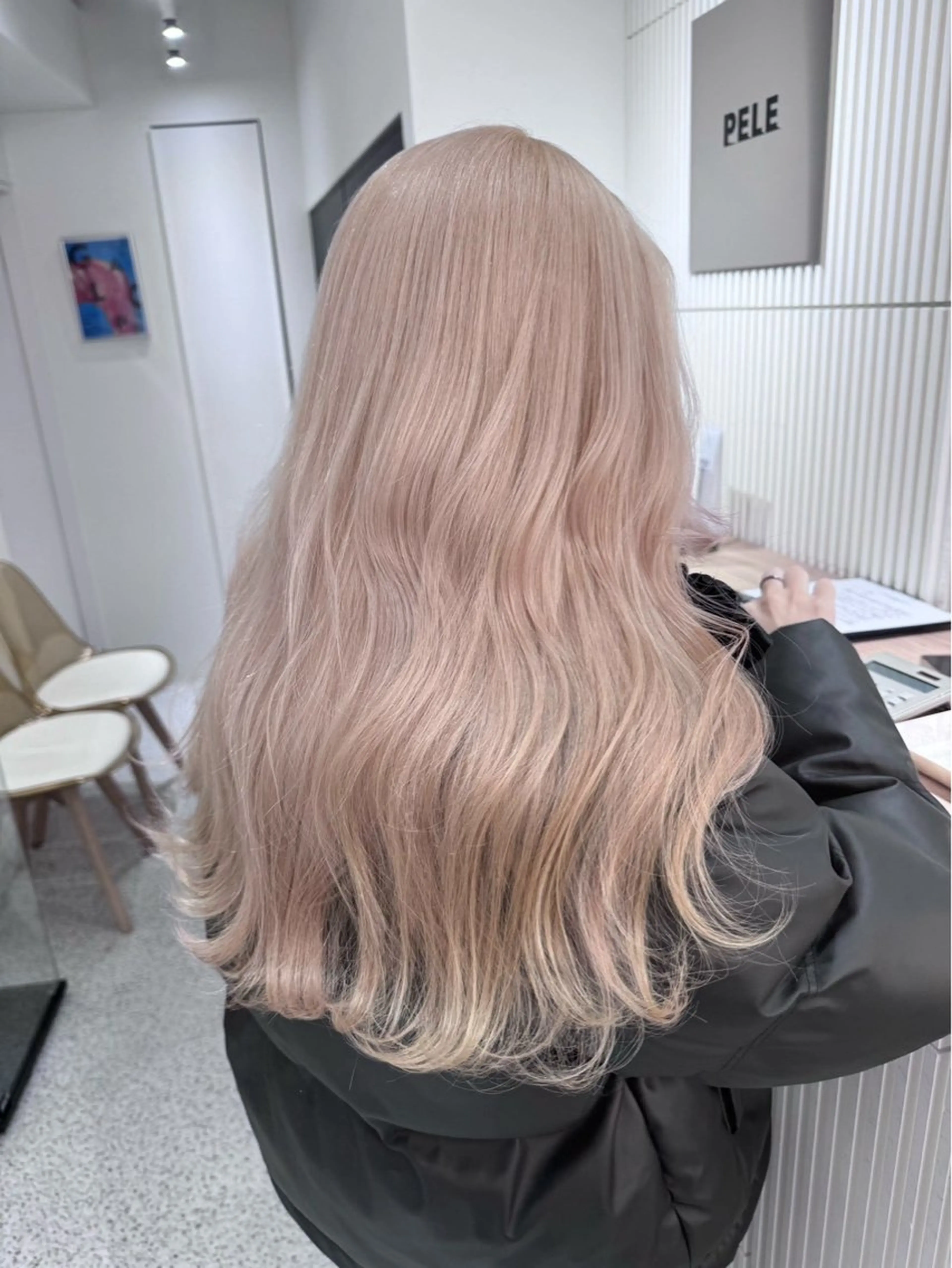 ❤️🔥ハイブリーチ(ブリーチ2回)➕カラー➕トリートメント❤️🔥の写真